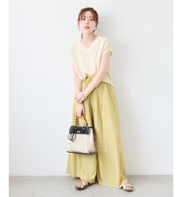  「《WEB限定》ワイドギャザーパンツ」|その他|