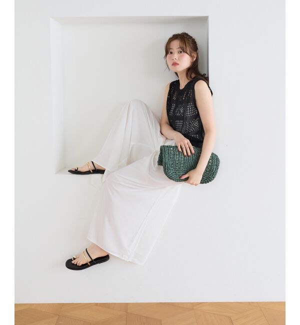  「《WEB限定》ワイドギャザーパンツ」|その他|