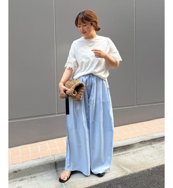  「《WEB限定》ワイドギャザーパンツ」|その他|