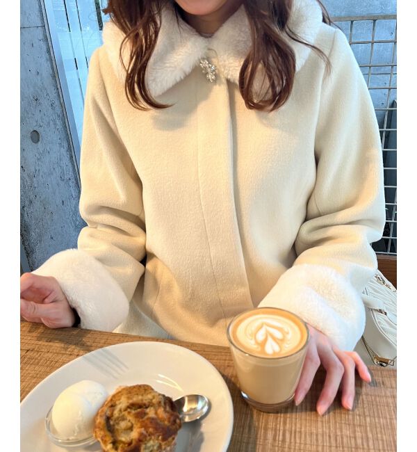 「7wayファー&times;ビジューコート」|その他|