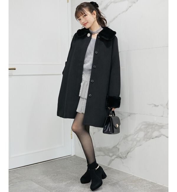  「7wayファー&times;ビジューコート」|その他|