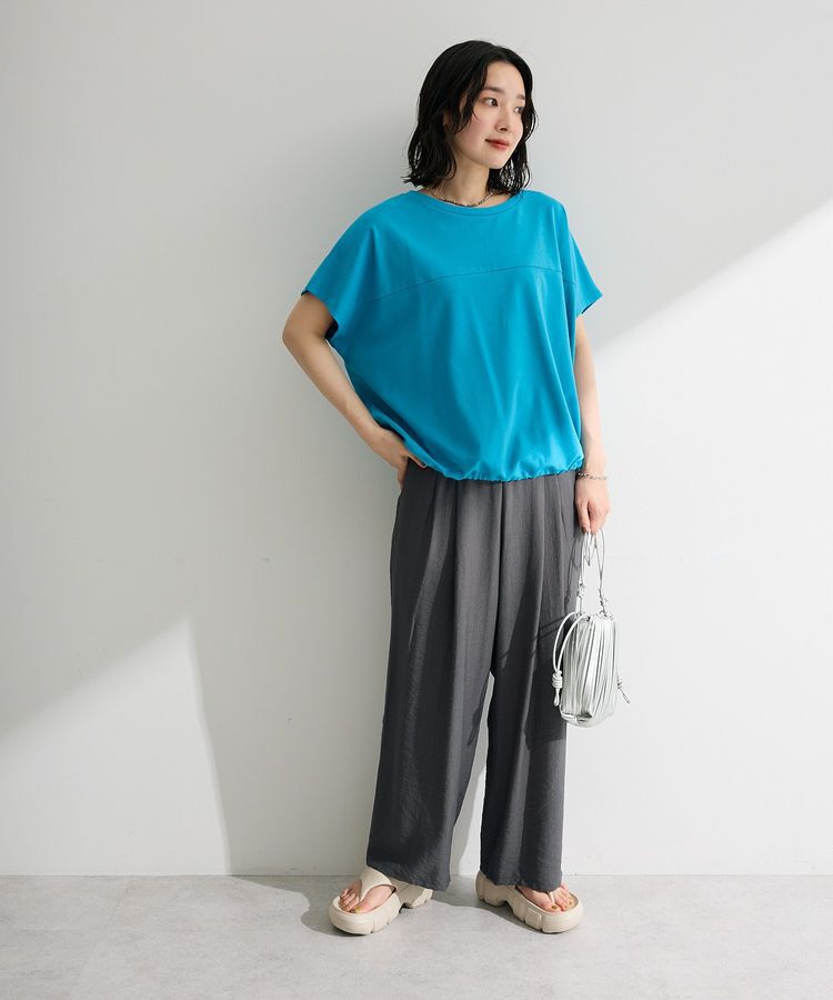 Green Parks「【適ON】超冷感ドロストフレンチプルオーバー」|Tシャツ・カットソー|