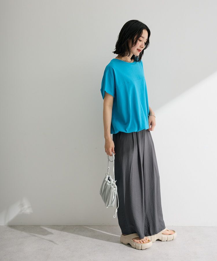 Green Parks「【適ON】超冷感ドロストフレンチプルオーバー」|Tシャツ・カットソー|