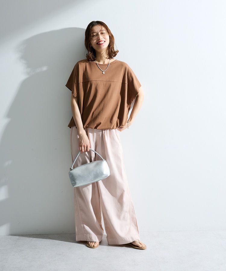 Green Parks「【適ON】超冷感ドロストフレンチプルオーバー」|Tシャツ・カットソー|