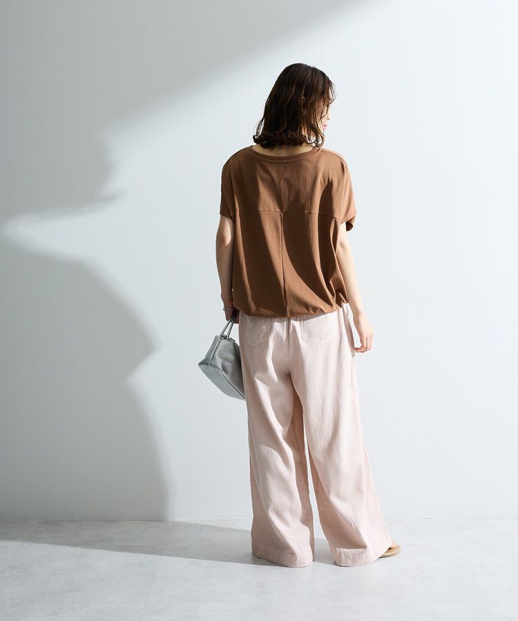Green Parks「【適ON】超冷感ドロストフレンチプルオーバー」|Tシャツ・カットソー|
