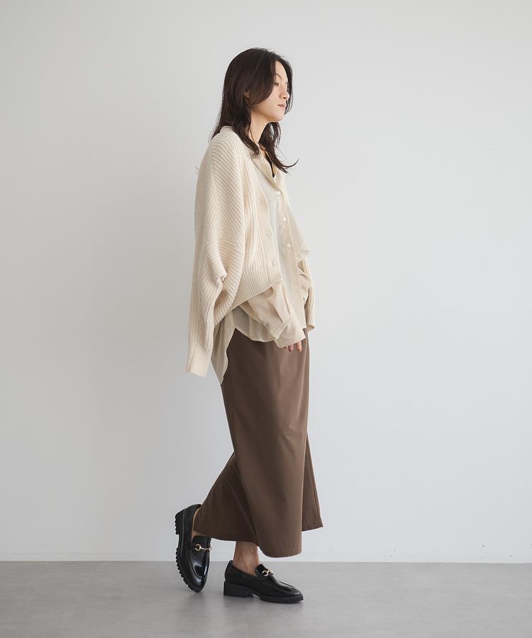 GARAGE OF GOOD CLOTHING「モールヤーン畔編みカーデ」|カーディガン|