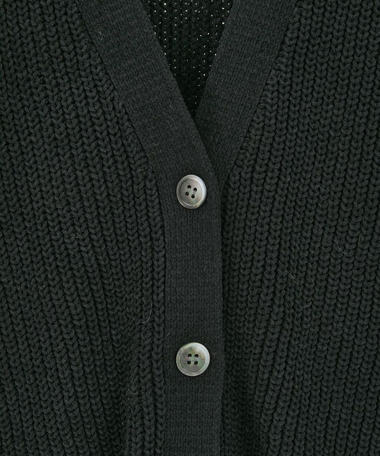GARAGE OF GOOD CLOTHING「モールヤーン畔編みカーデ」|カーディガン|