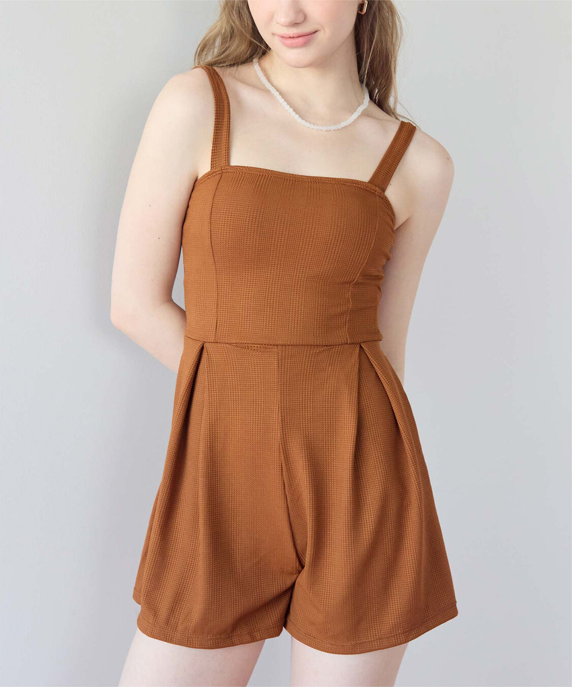 SEA DRESS「チェック素材ロンパース/ワンピース/セット水着」|コンビネゾン|