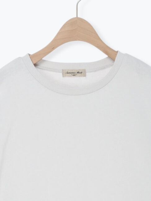 Samansa Mos2「袖カットワークプルオーバー」|Tシャツ・カットソー|