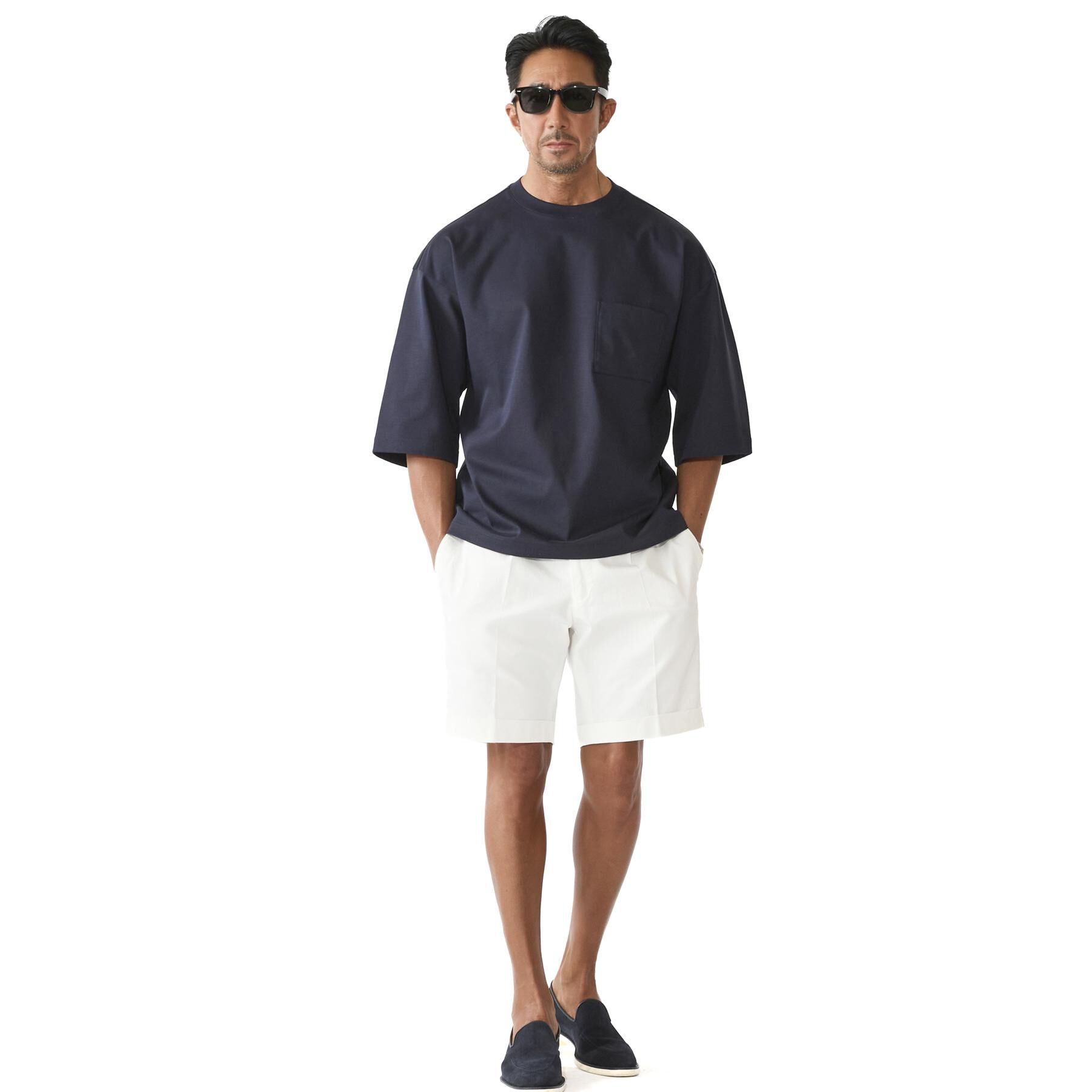 DRESSTERIOR「【干場義雅&times;DRESSTERIOR/再入荷/ウォッシャブル】コットン混ハーフパンツ」|その他|