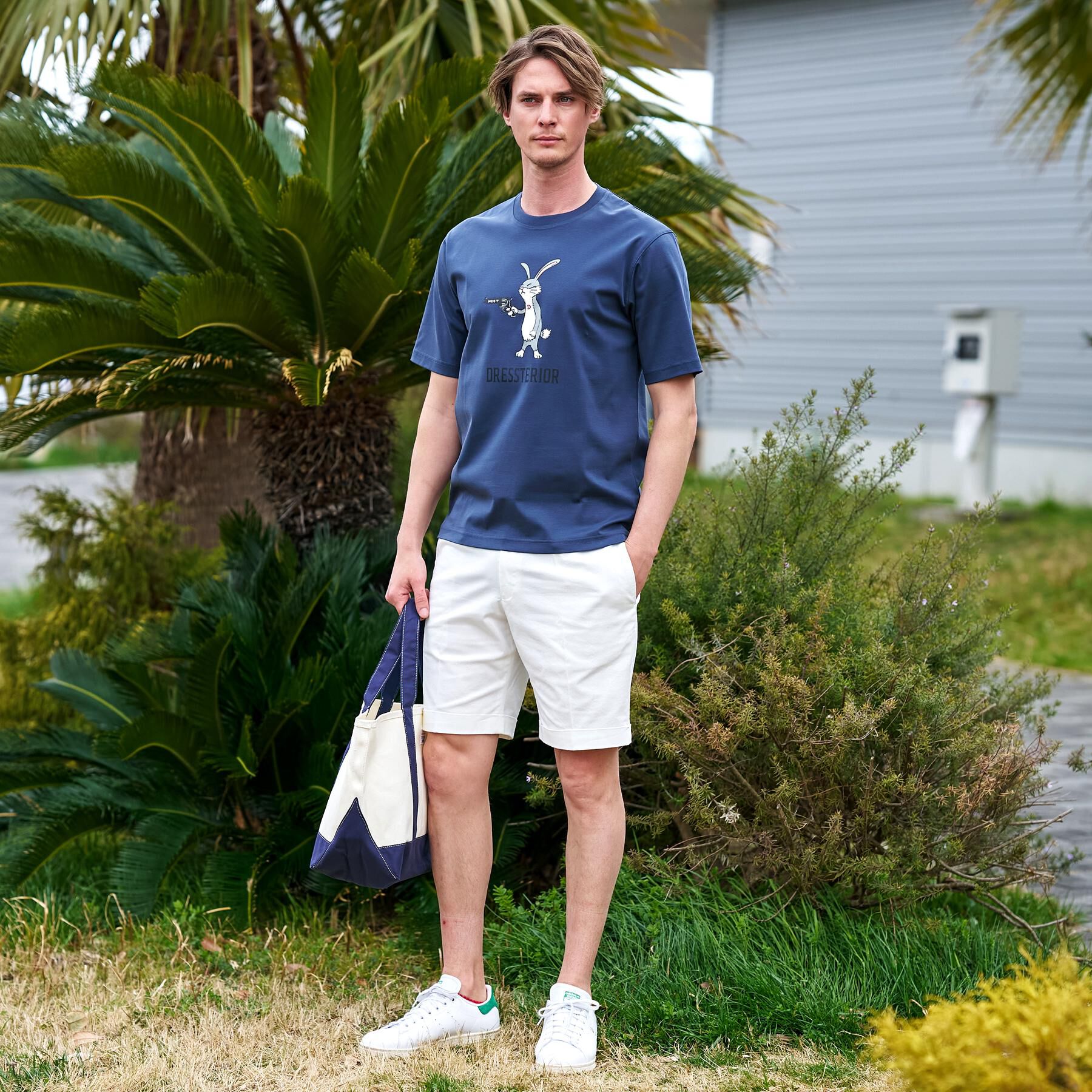DRESSTERIOR「【干場義雅&times;DRESSTERIOR/再入荷/ウォッシャブル】コットン混ハーフパンツ」|その他|