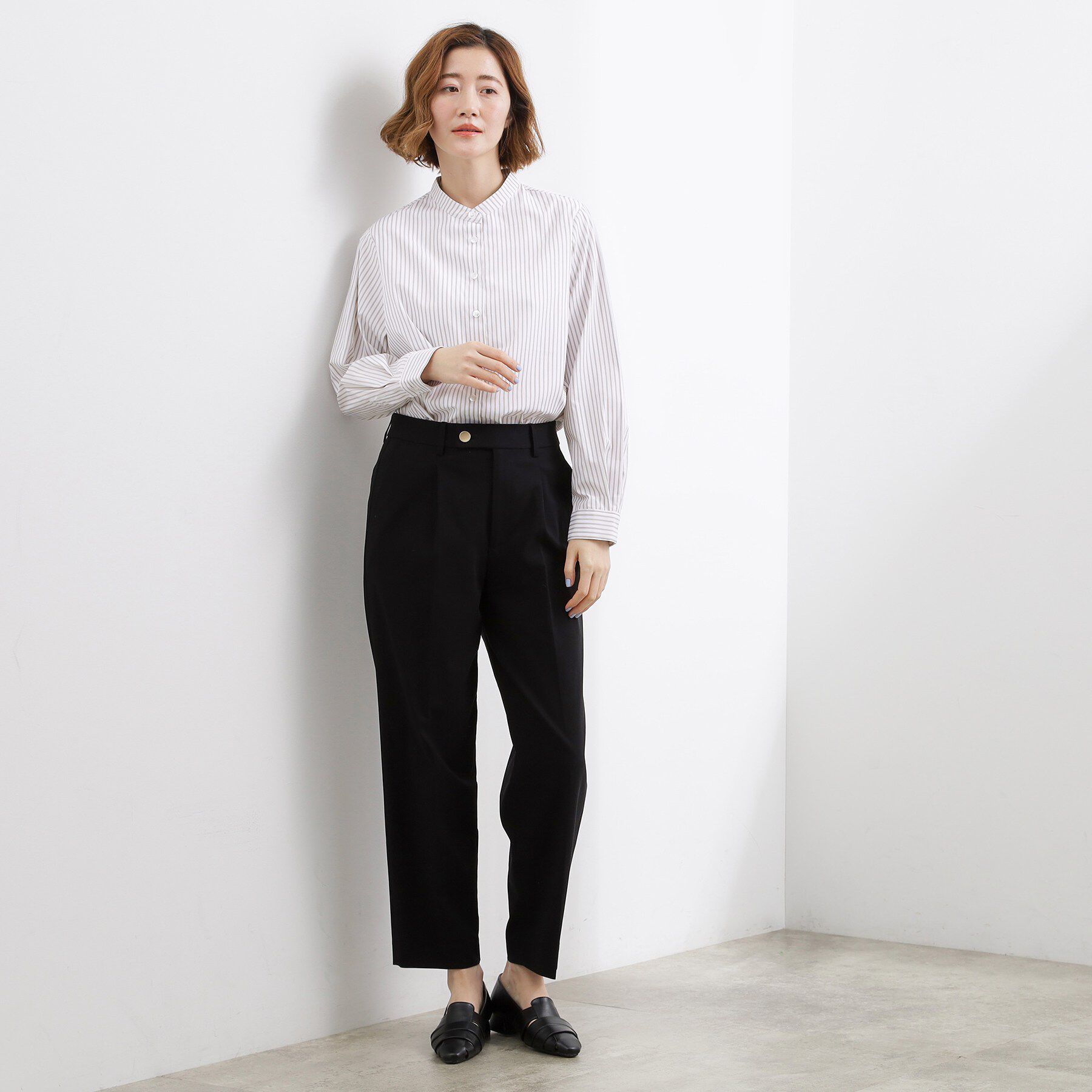 grove「【2点SET】一枚でコーデが決まる！ニットベスト&times;シャツSET」|シャツ・ブラウス|
