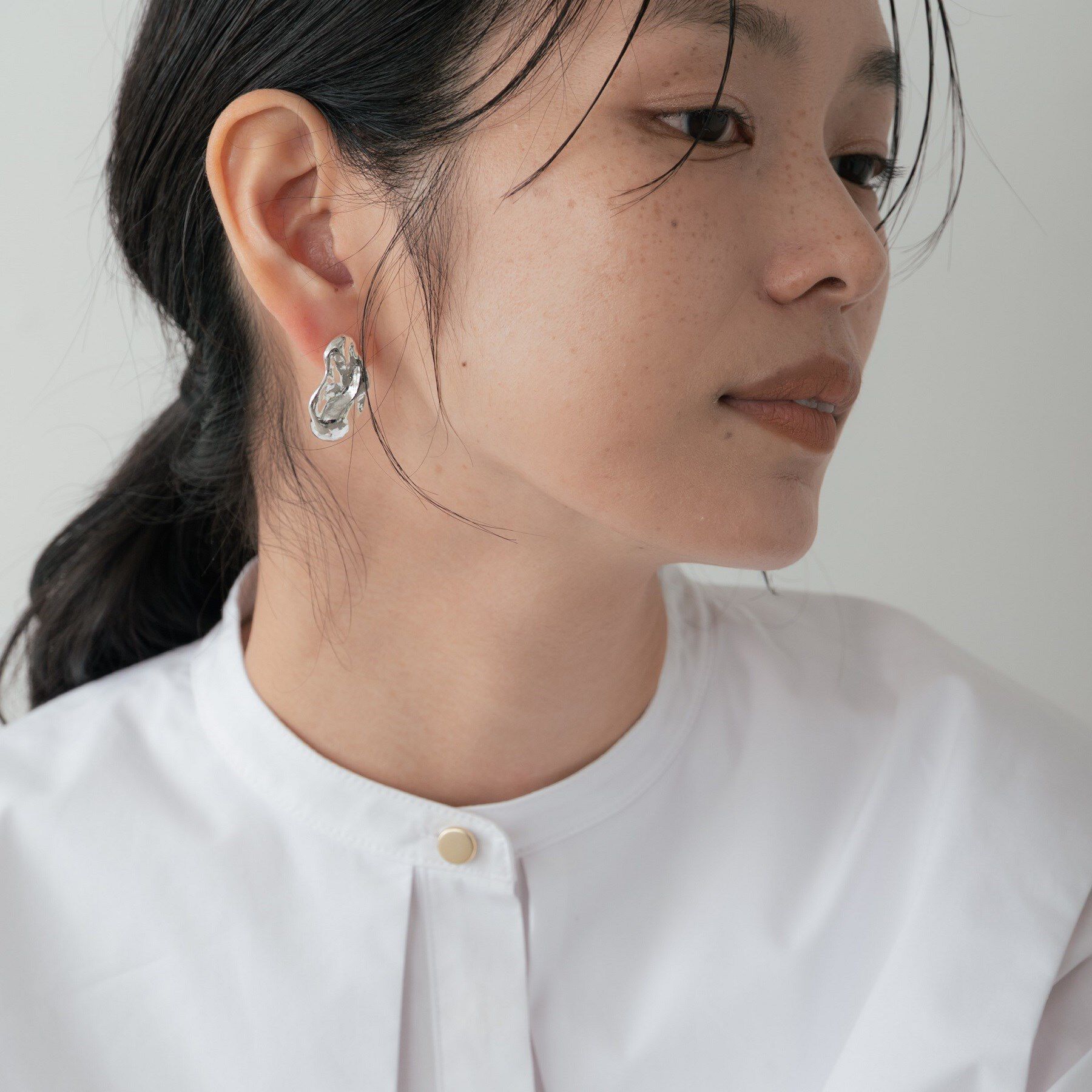 GALLEST「【LAPUIS】Oyster pierced earrings」|ピアス|