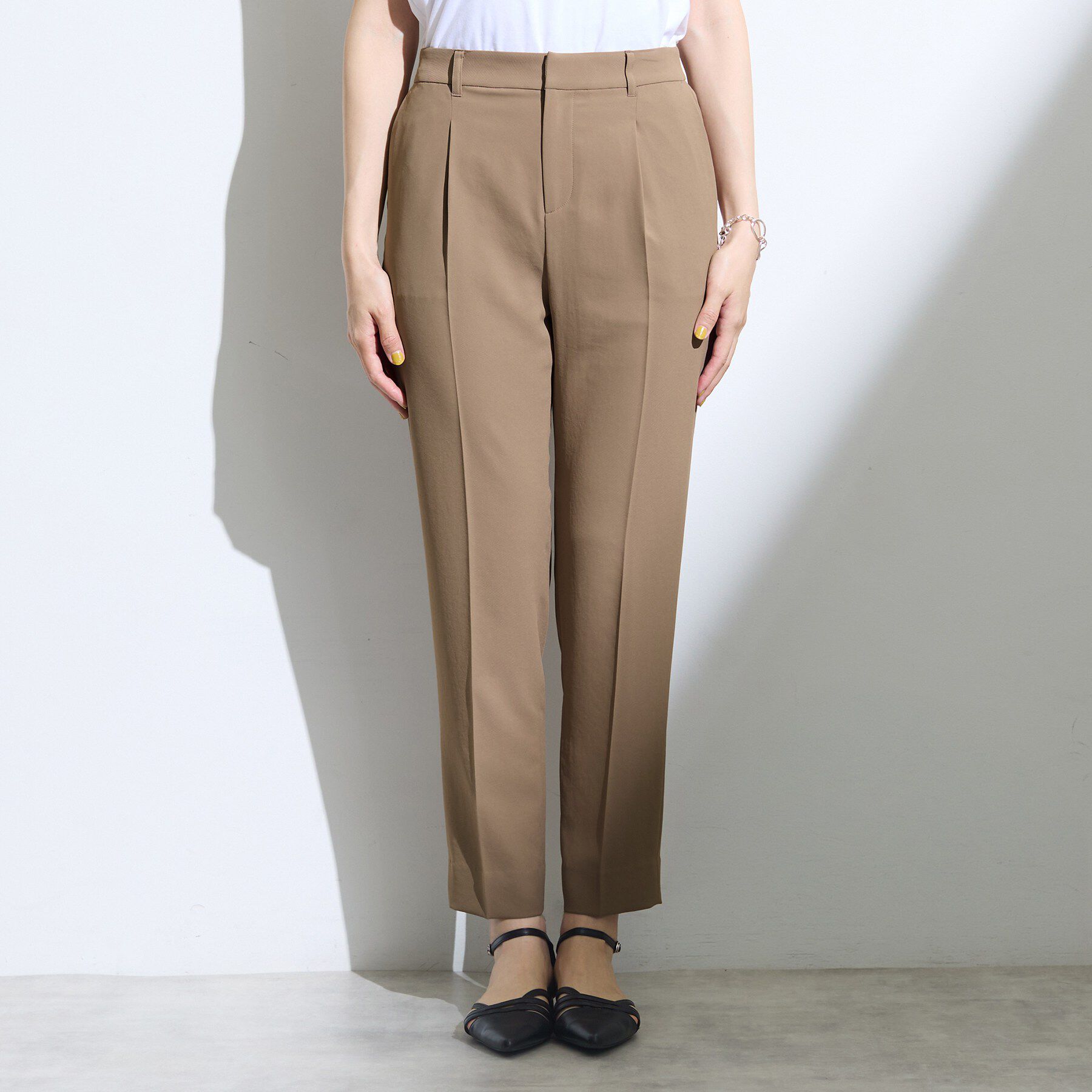 INDIVI「【新作登場！着る日傘】 テーパードパンツ」|その他|