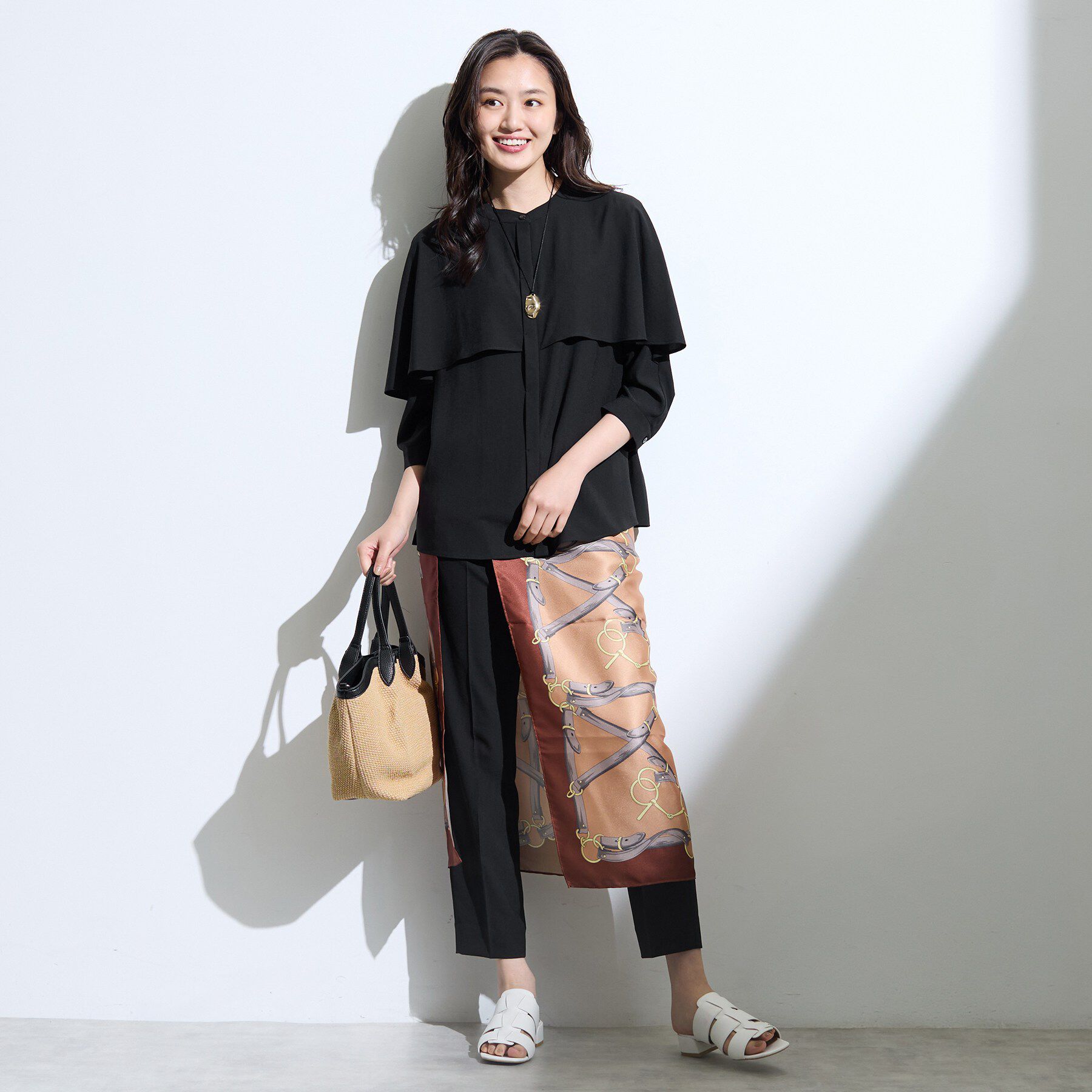 INDIVI「【新作登場！着る日傘】 テーパードパンツ」|その他|