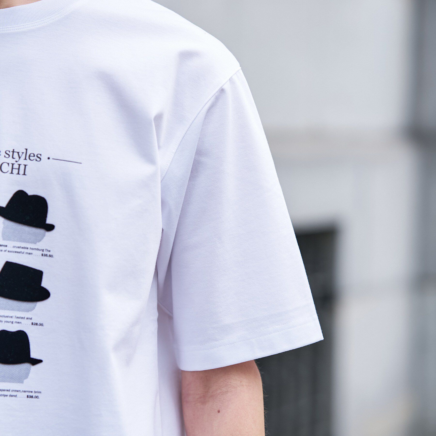 TAKEO KIKUCHI「【BOWLER HAT LABEL】クールデオドラントジャージ ハットスタイルス 半袖Tシャツ」|Tシャツ・カットソー|