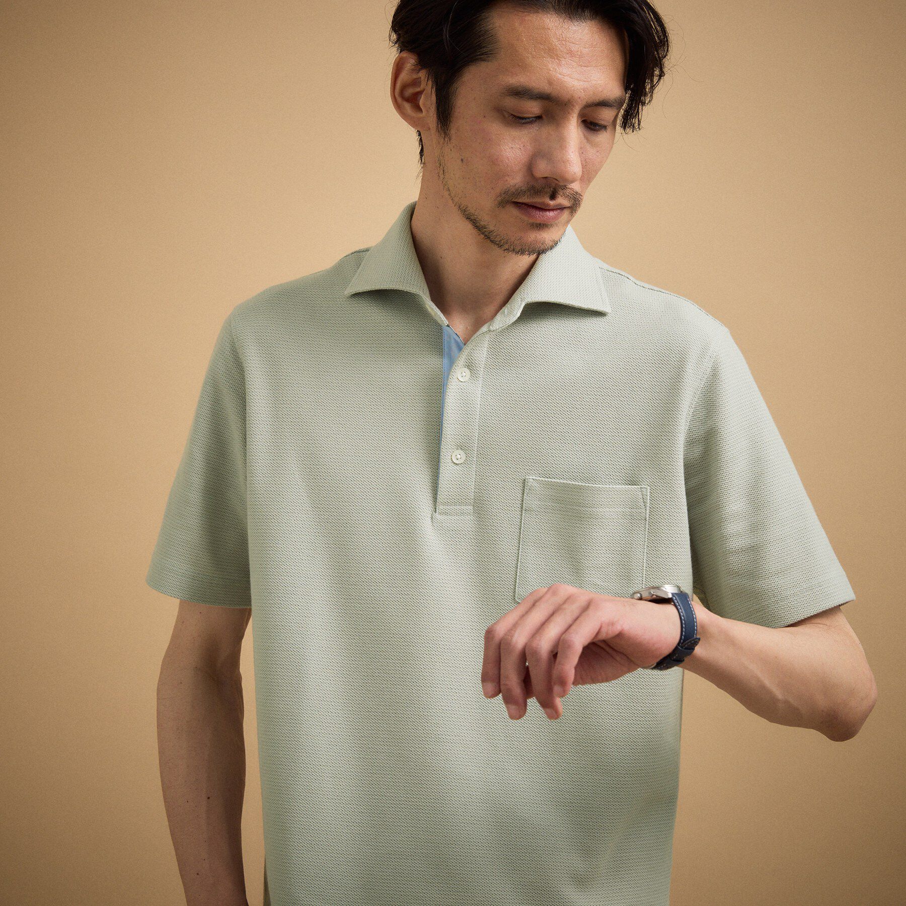 TAKEO KIKUCHI「【抗菌防臭】ステイフレッシュ ポロシャツ」|ポロシャツ|