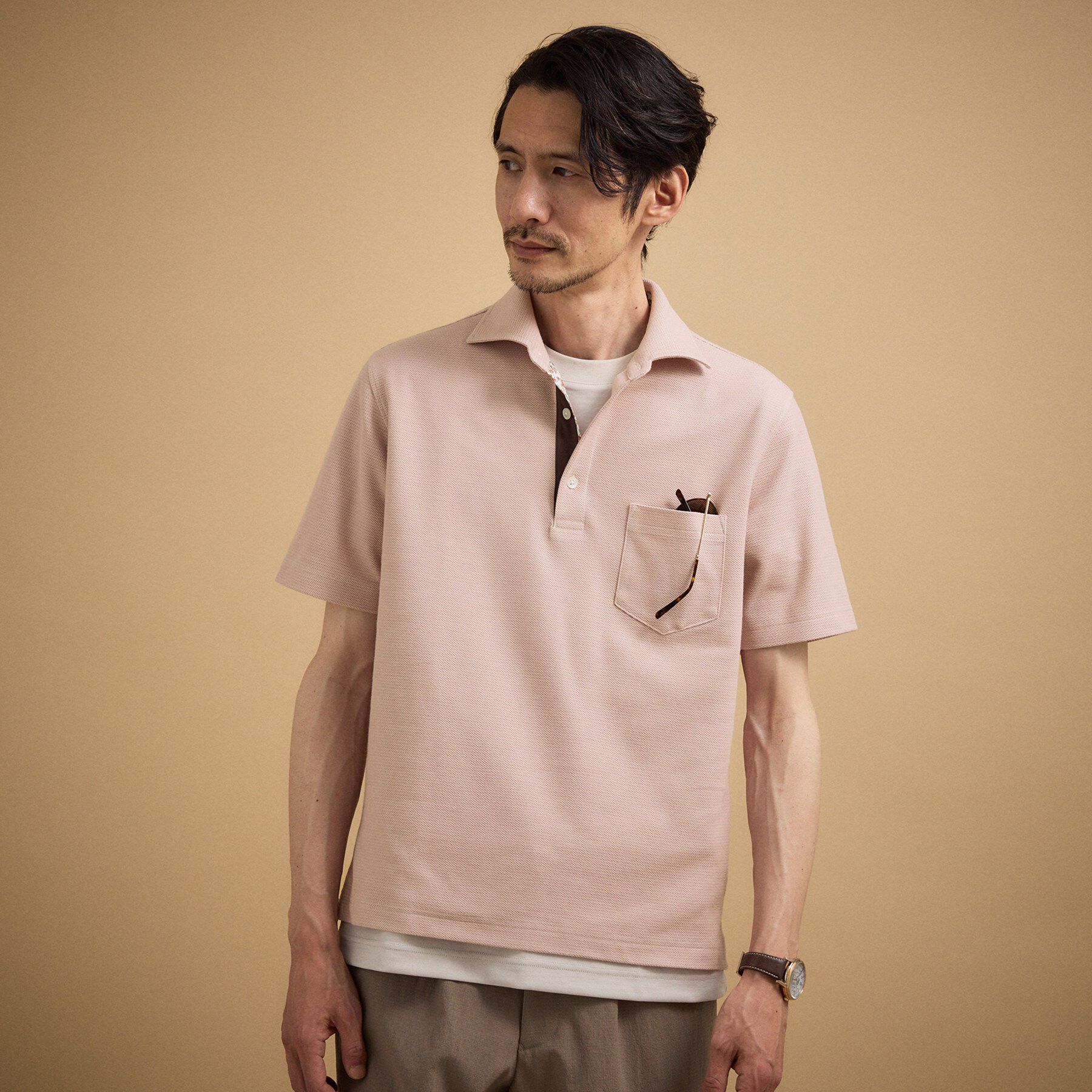 TAKEO KIKUCHI「【抗菌防臭】ステイフレッシュ ポロシャツ」|ポロシャツ|