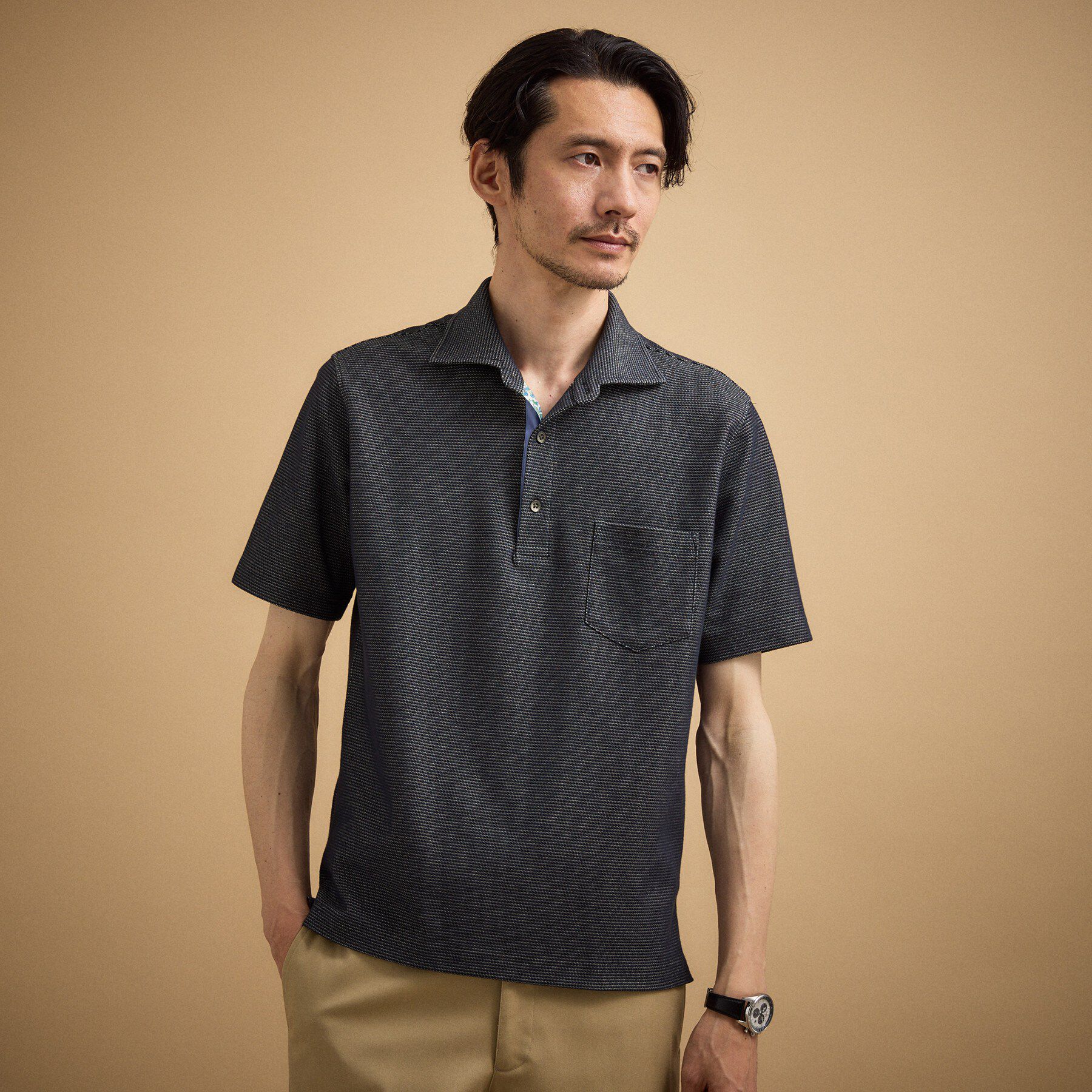 TAKEO KIKUCHI「【抗菌防臭】ステイフレッシュ ポロシャツ」|ポロシャツ|