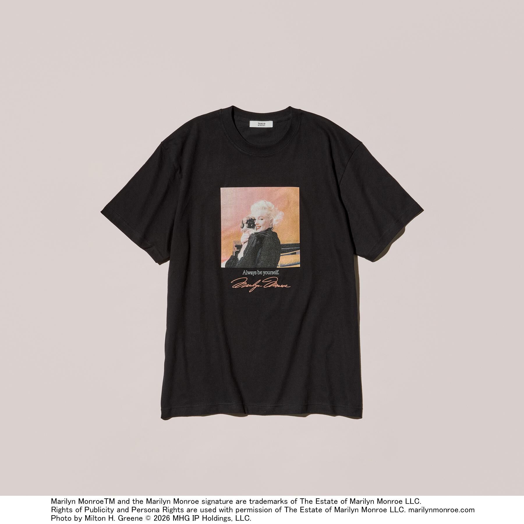TAKEO KIKUCHI「【別注】マリリン・モンロー/フォトTシャツ」|Tシャツ・カットソー|
