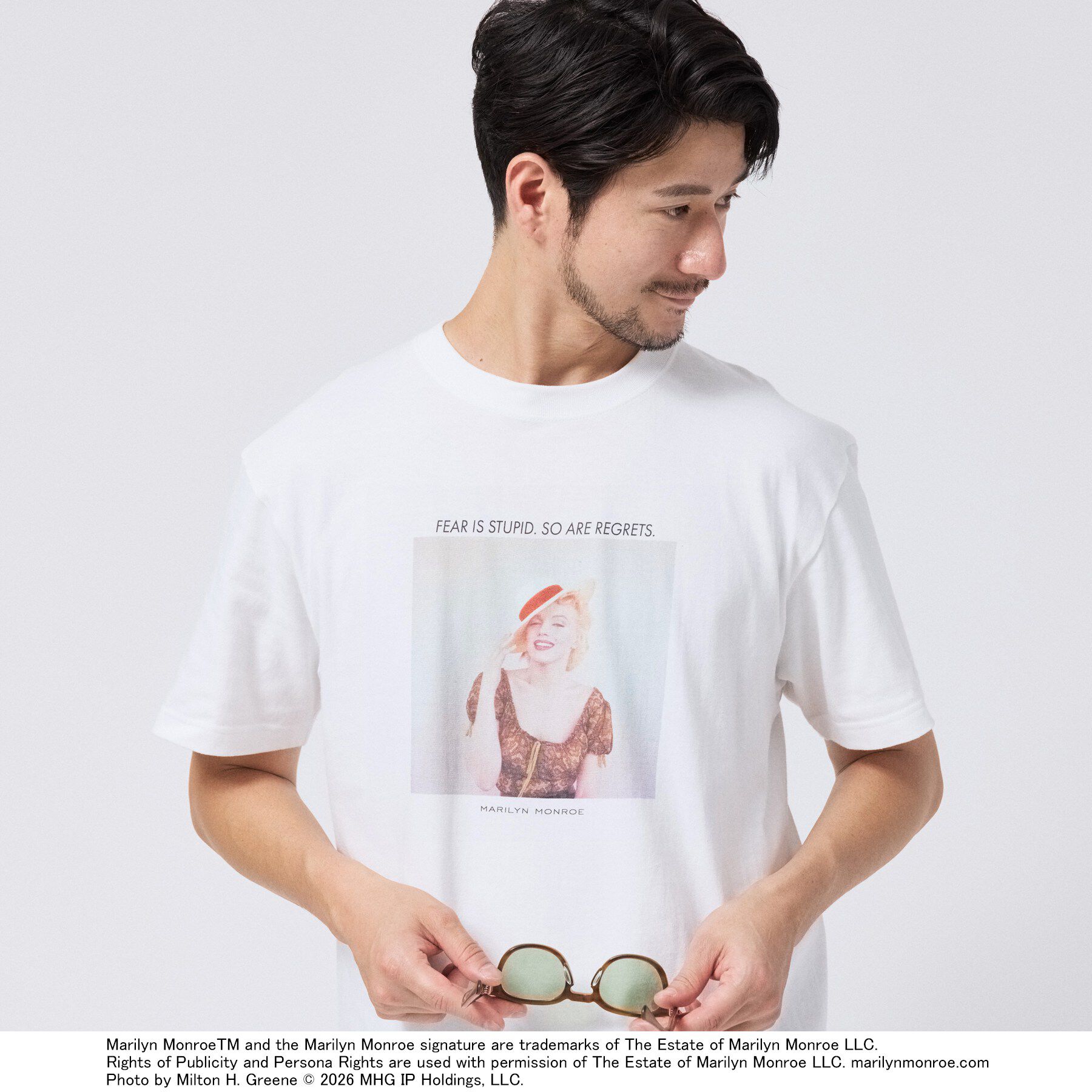 TAKEO KIKUCHI「【別注】マリリン・モンロー/フォトTシャツ」|Tシャツ・カットソー|