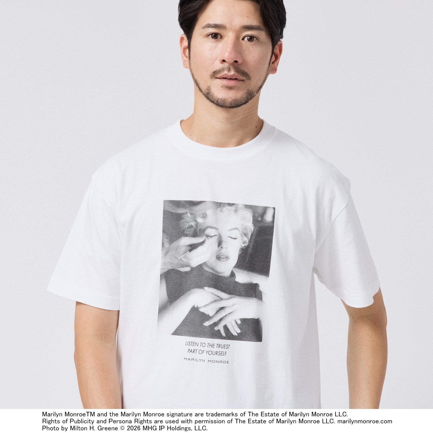 TAKEO KIKUCHI「【別注】マリリン・モンロー/フォトTシャツ」|Tシャツ・カットソー|