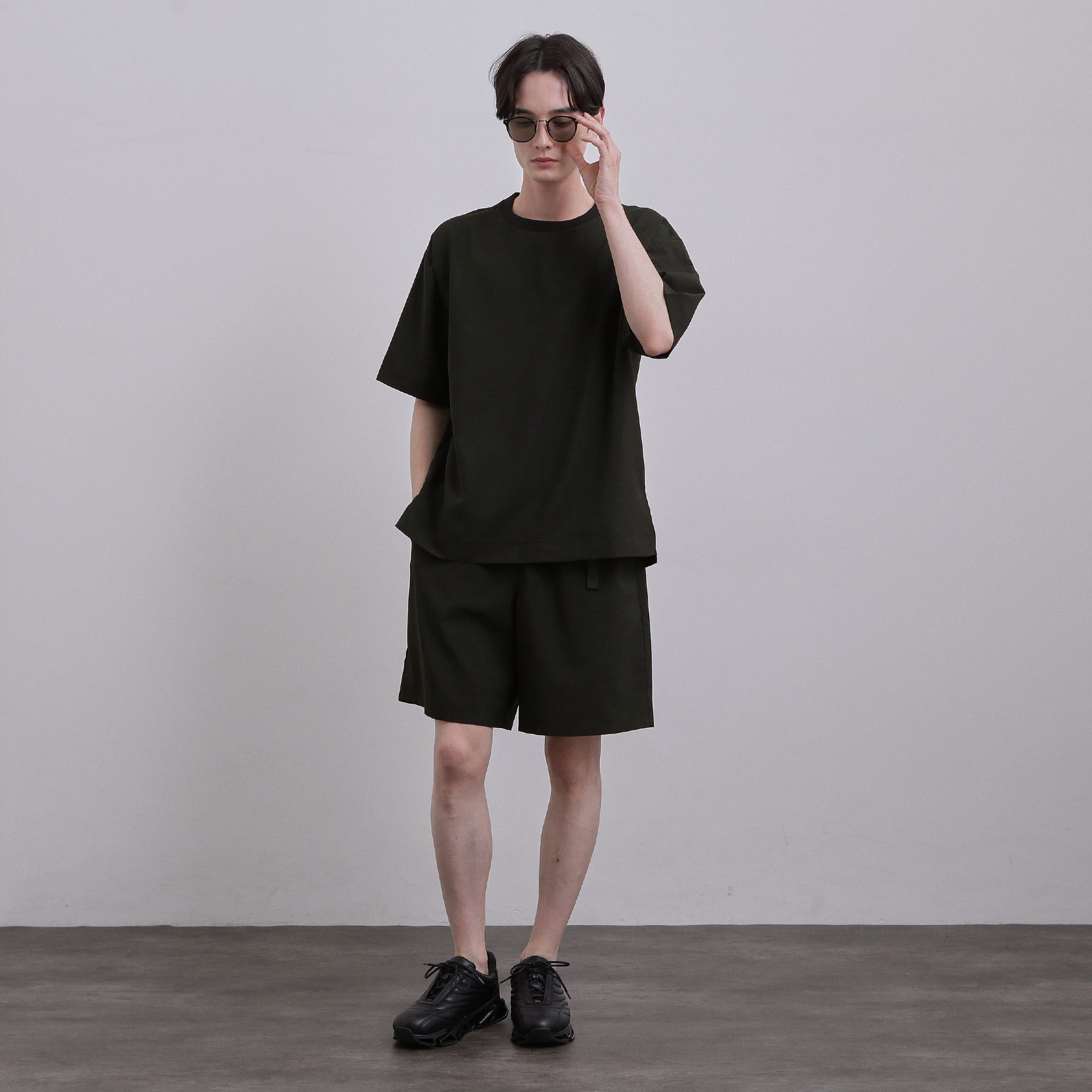 tk.TAKEO KIKUCHI「AIRY DRYクルーネックTシャツ/吸水速乾/UVカット/マシーンウォッシャブル/洗濯可/イージー」|シャツ・ブラウス|