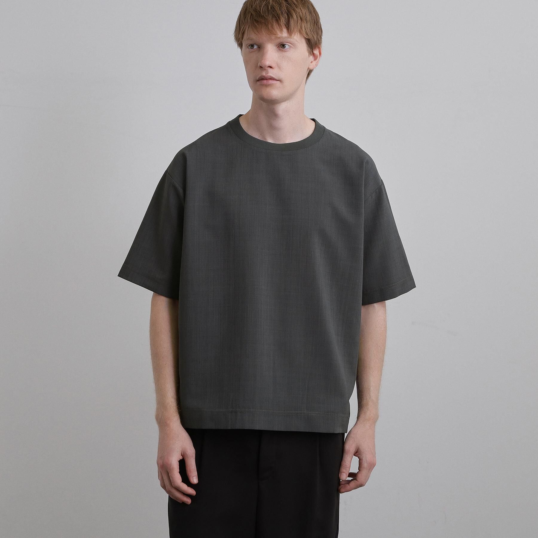 tk.TAKEO KIKUCHI「AIRY DRYクルーネックTシャツ/吸水速乾/UVカット/マシーンウォッシャブル/洗濯可/イージー」|シャツ・ブラウス|