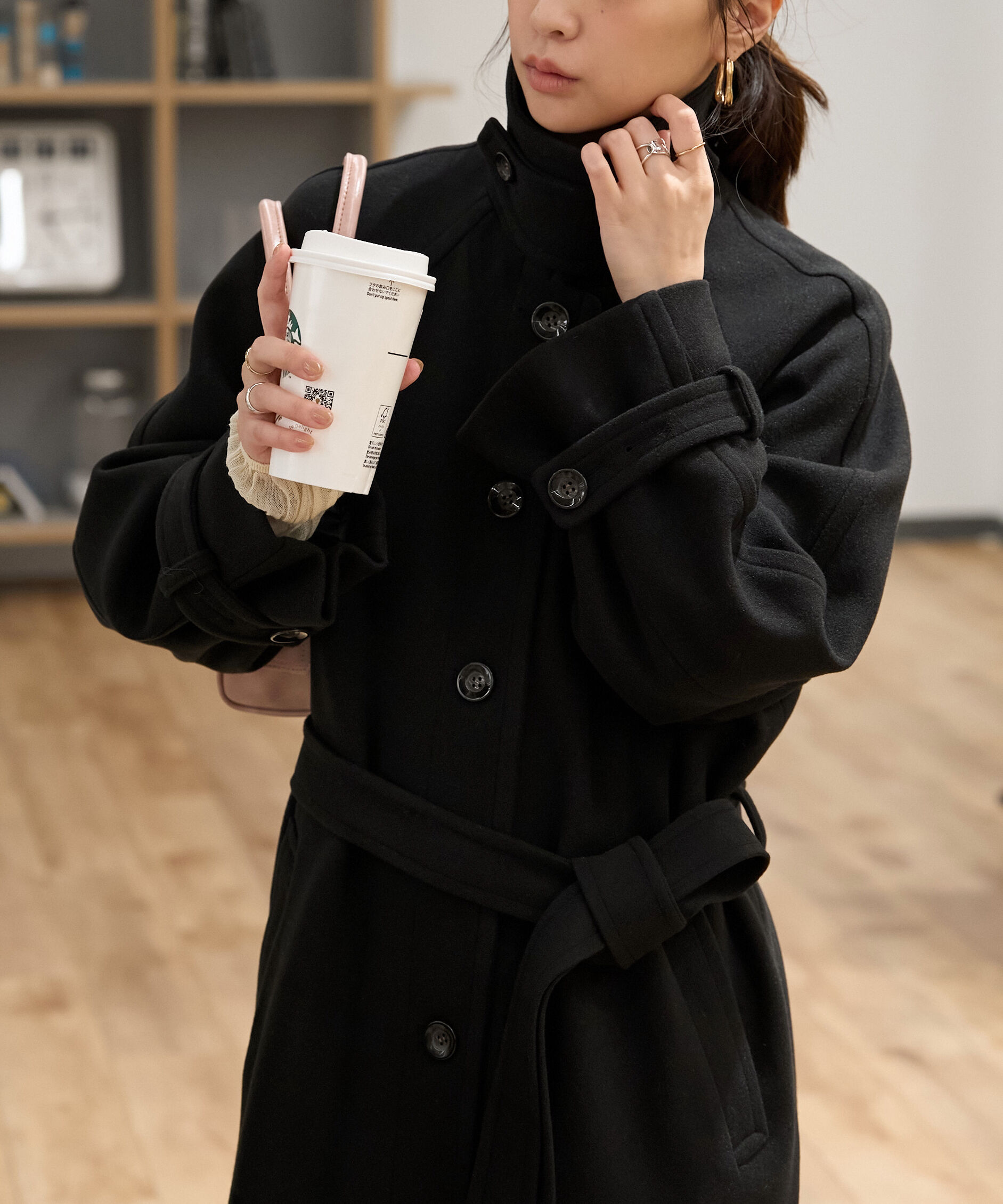  「2wayステンカラーロングコート」|その他|