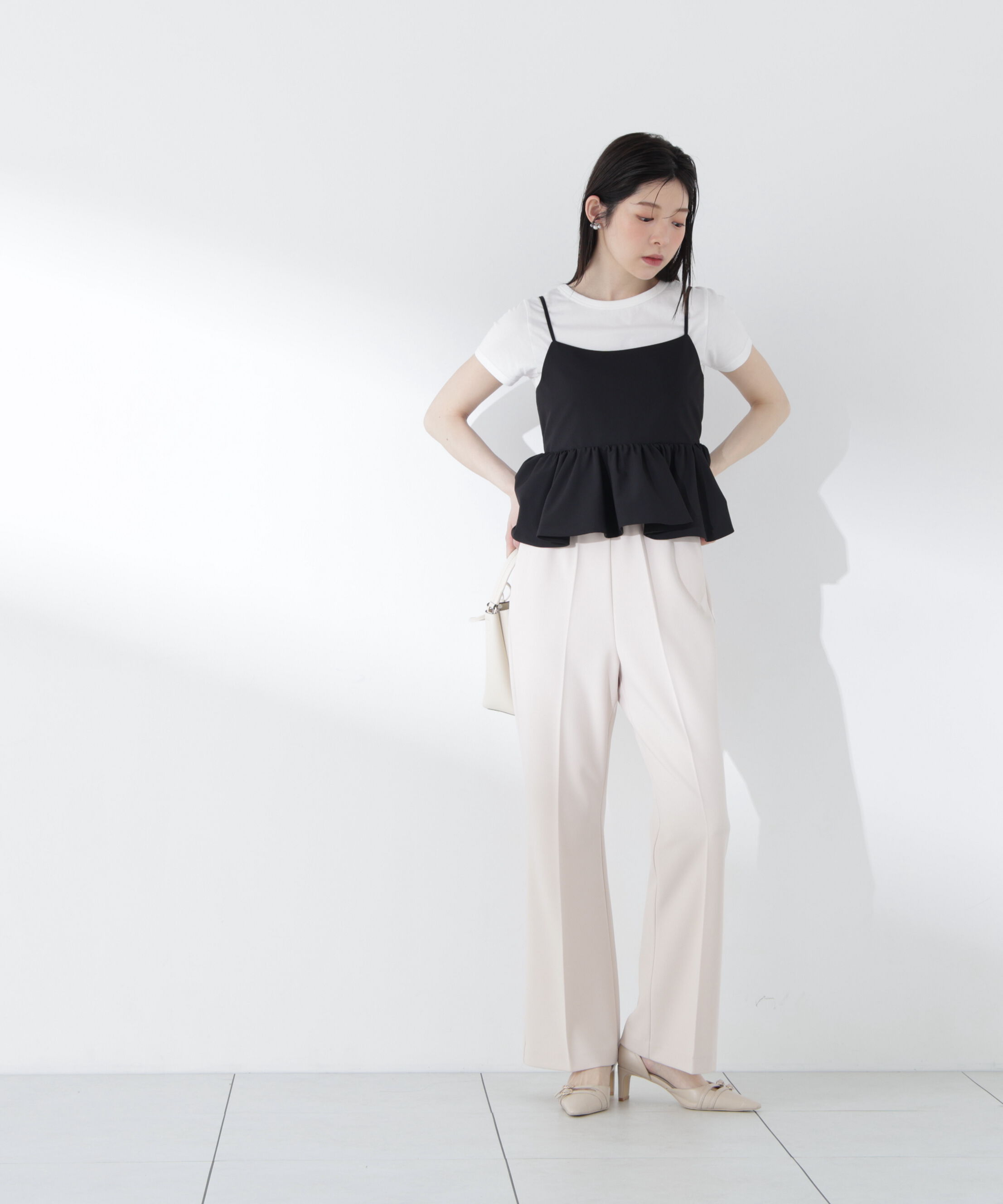 PROPORTION BODY DRESSING「〈a/mie〉セミフレアーパンツ26SS」|その他|