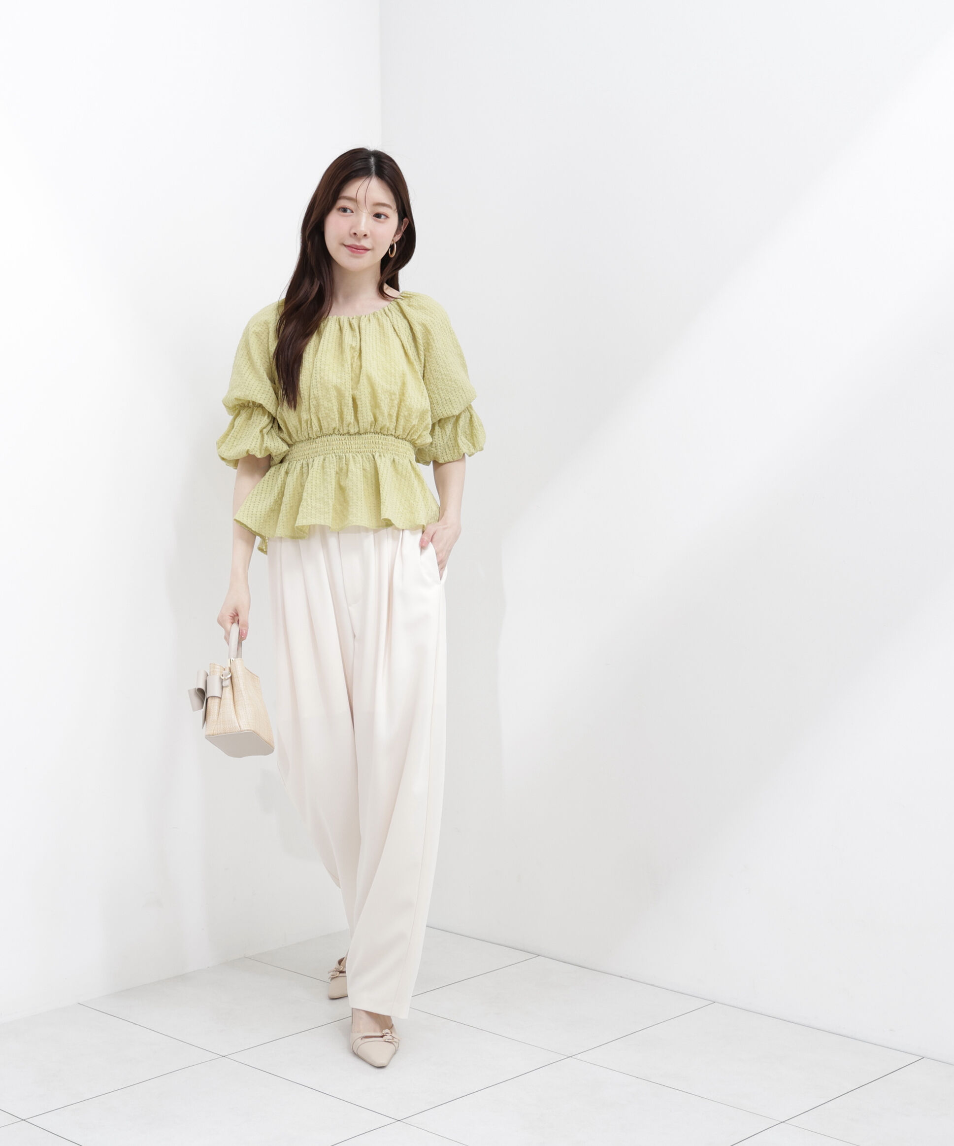 PROPORTION BODY DRESSING「＜中川紅葉さん着用＞〈a/mie〉イージーバレルパンツ」|その他|