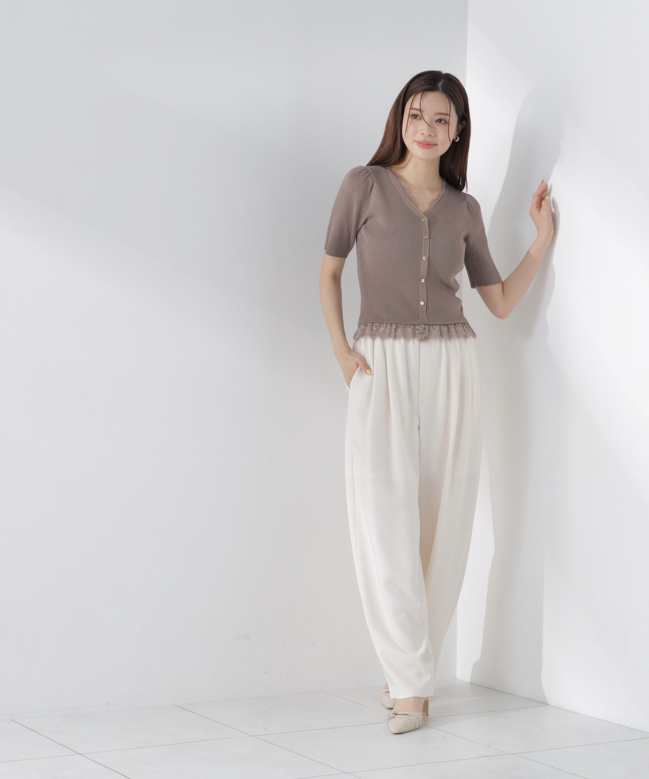 PROPORTION BODY DRESSING「＜中川紅葉さん着用＞〈a/mie〉イージーバレルパンツ」|その他|