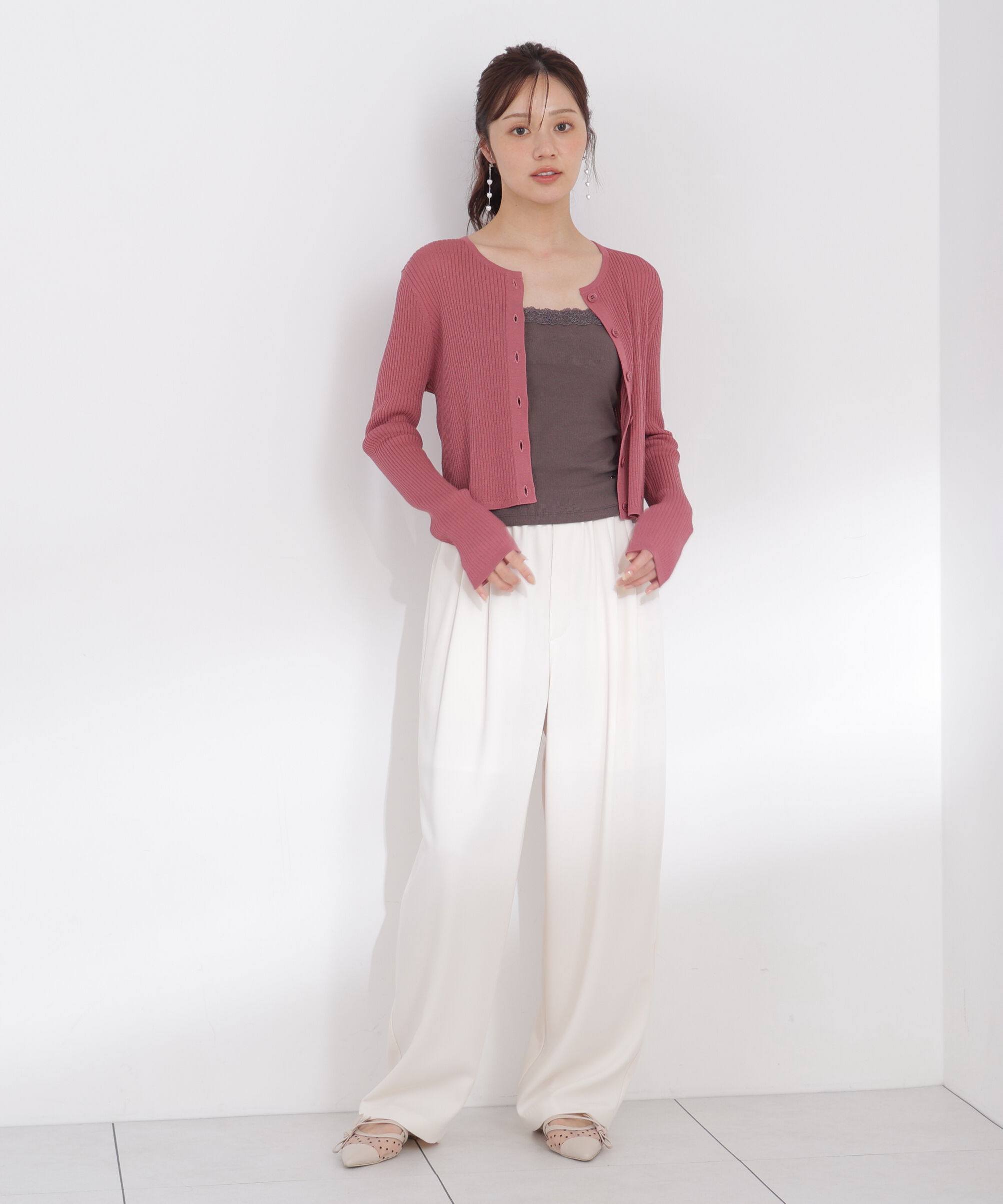 PROPORTION BODY DRESSING「＜中川紅葉さん着用＞〈a/mie〉イージーバレルパンツ」|その他|