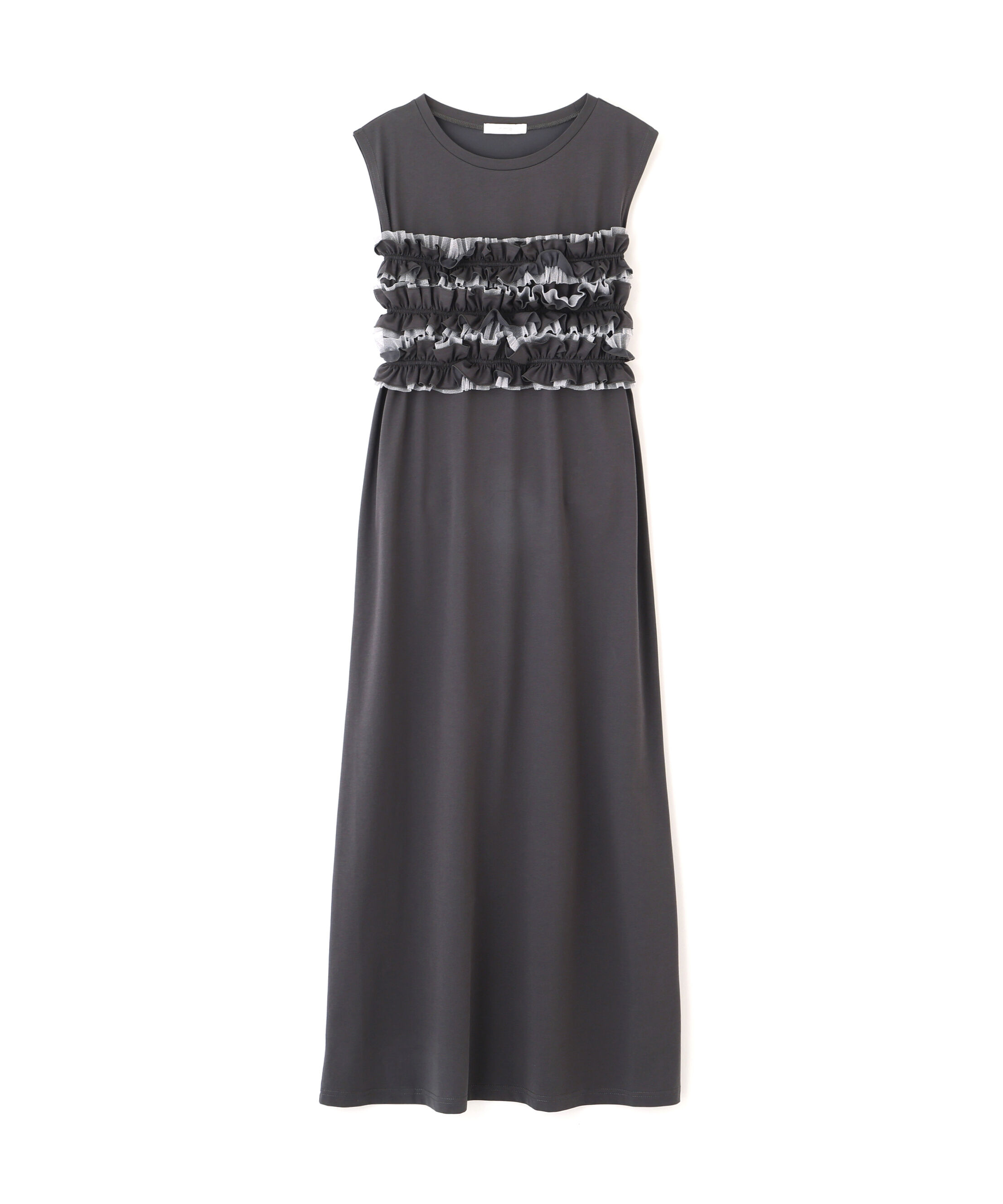 PROPORTION BODY DRESSING「〈a/mie〉フリルベア付きカットワンピース」|ワンピース|