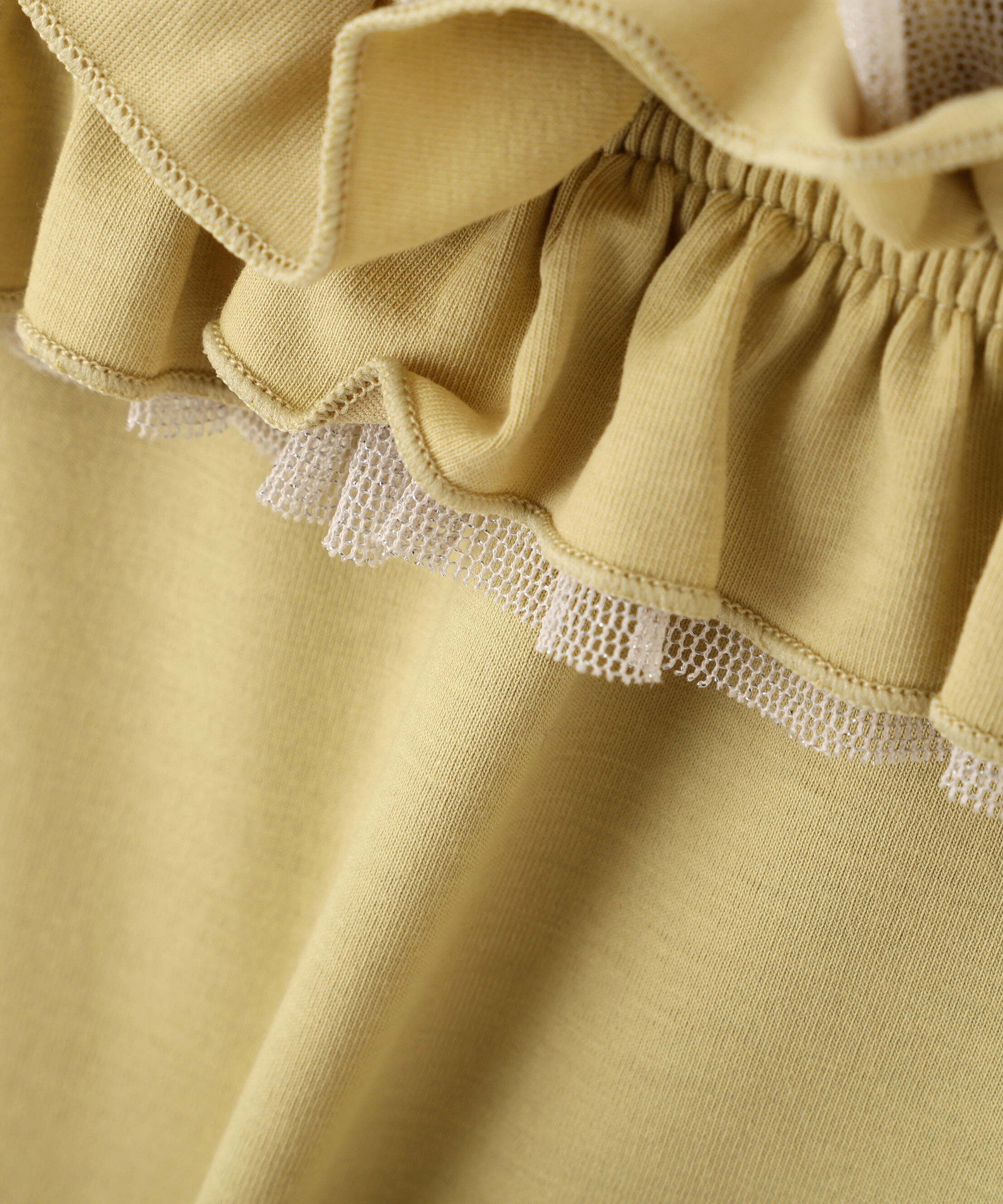 PROPORTION BODY DRESSING「〈a/mie〉フリルベア付きカットワンピース」|ワンピース|