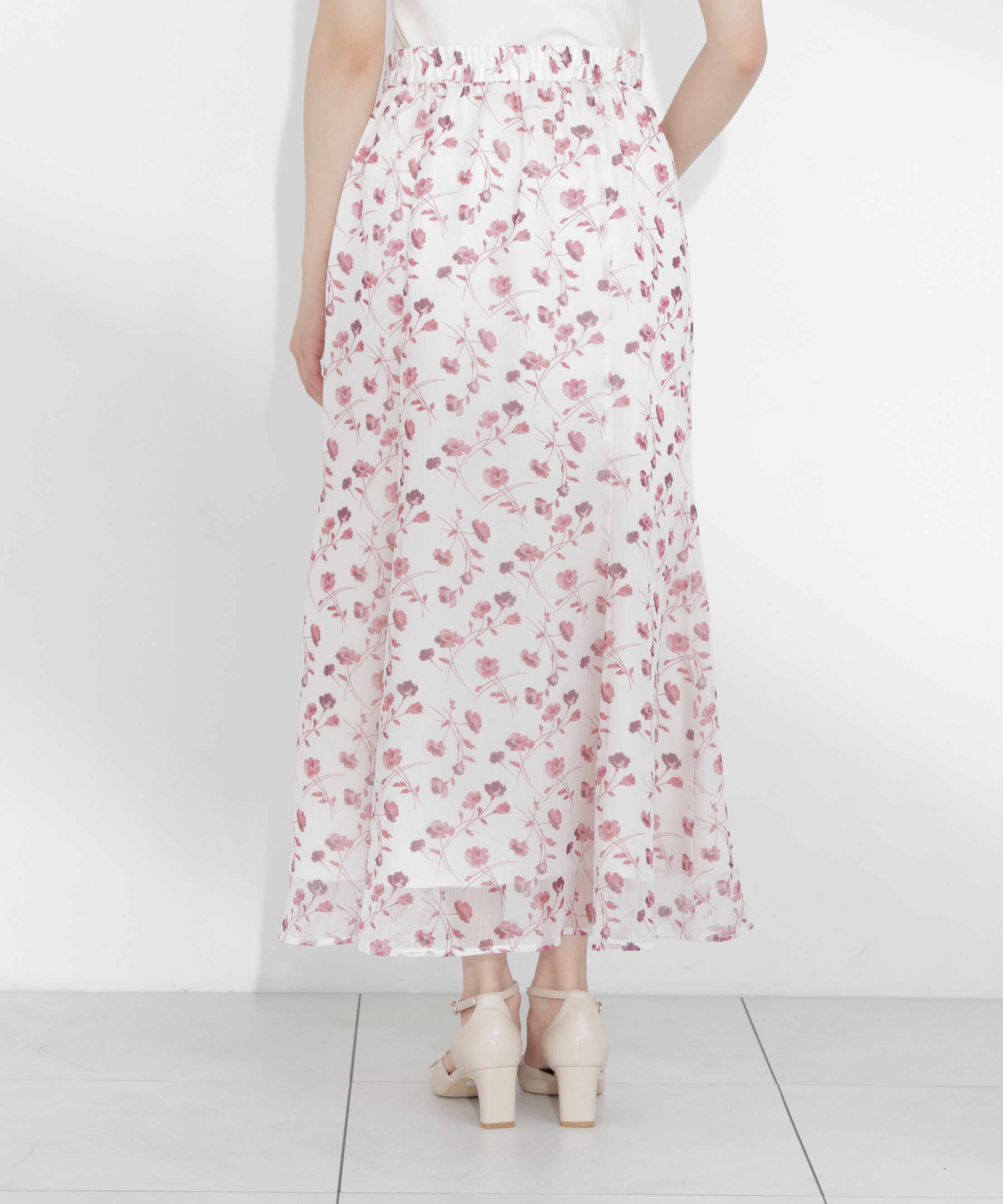 PROPORTION BODY DRESSING「フラワープリントマーメイドスカート」|スカート|