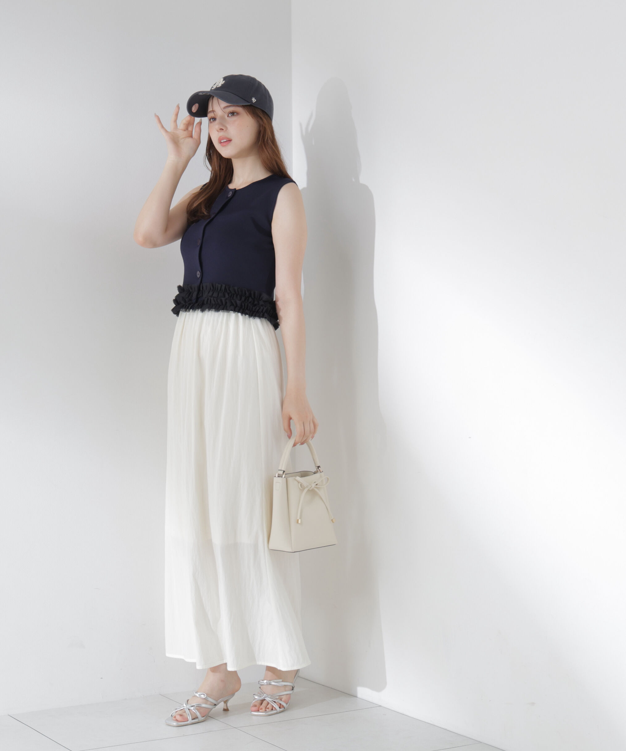 PROPORTION BODY DRESSING「＜a/mie＞ドライワッシャースカート」|スカート|