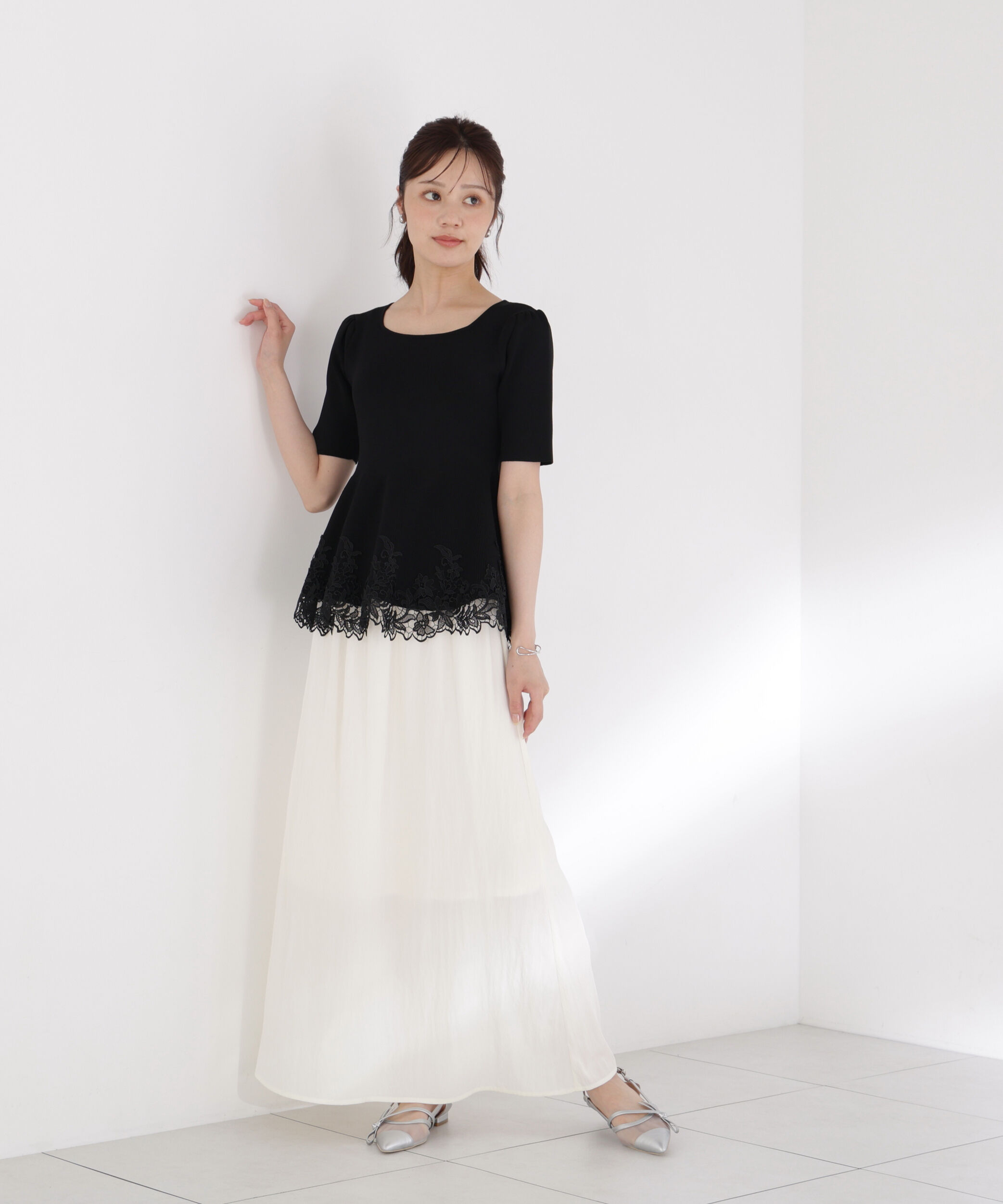 PROPORTION BODY DRESSING「＜a/mie＞ドライワッシャースカート」|スカート|