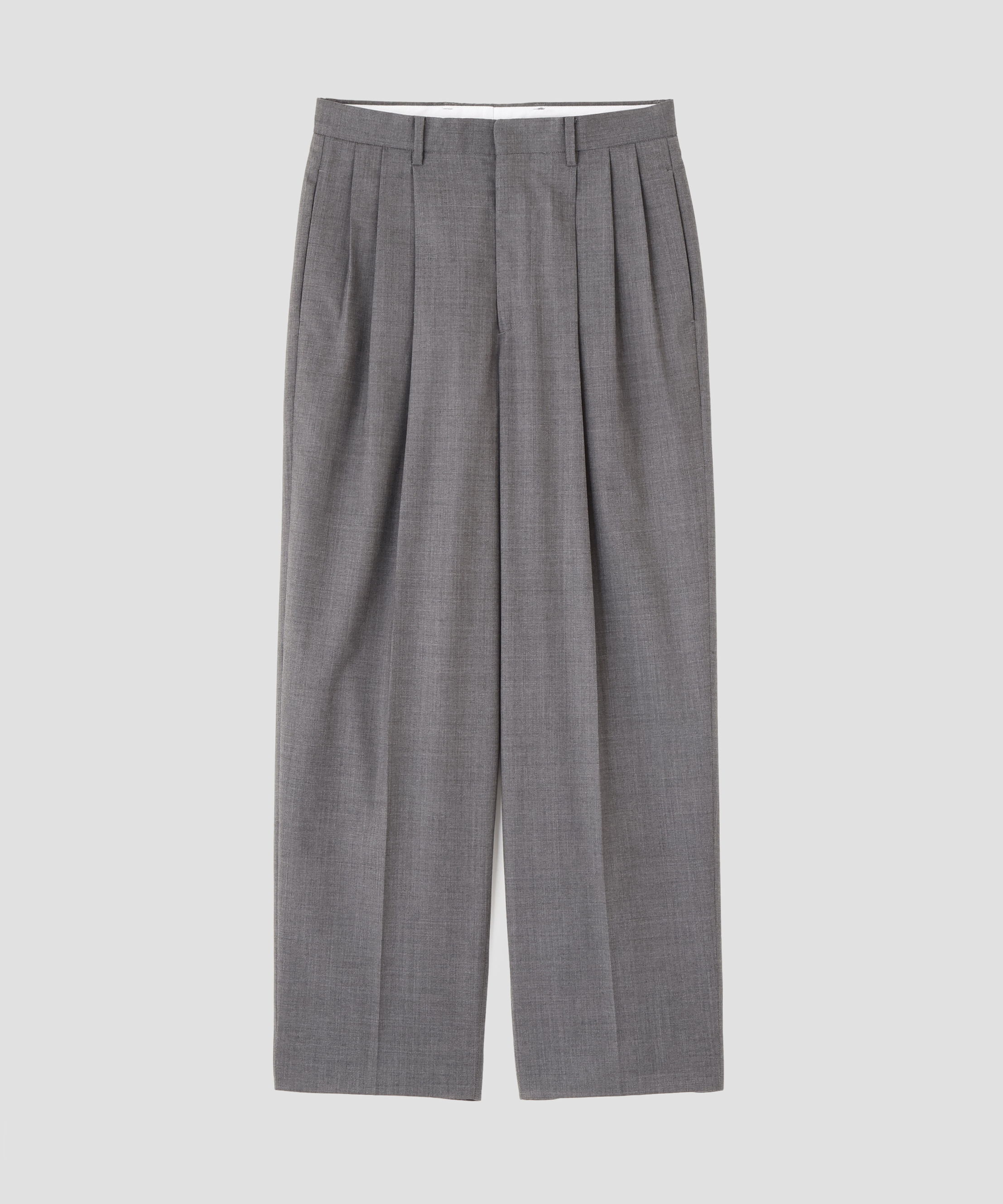 YLEVE 「YLEVE / SUPER120'S CHAMBRAY WOOL 3TACK TROUSERS」|その他|