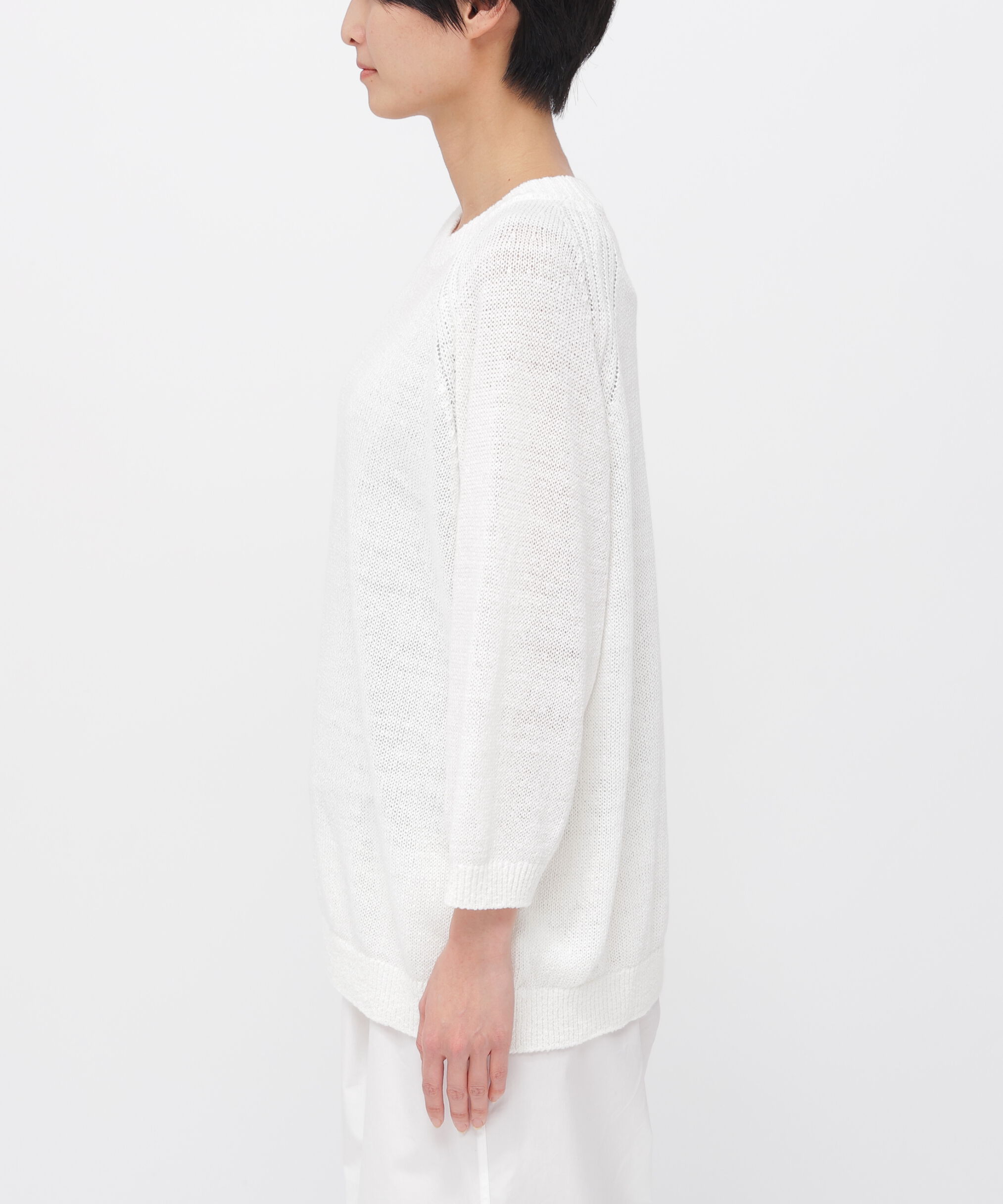 MARGARET HOWELL HOUSEHOLDGOODS「BRAIDED LINEN KNITWEAR」|ニット・セーター|
