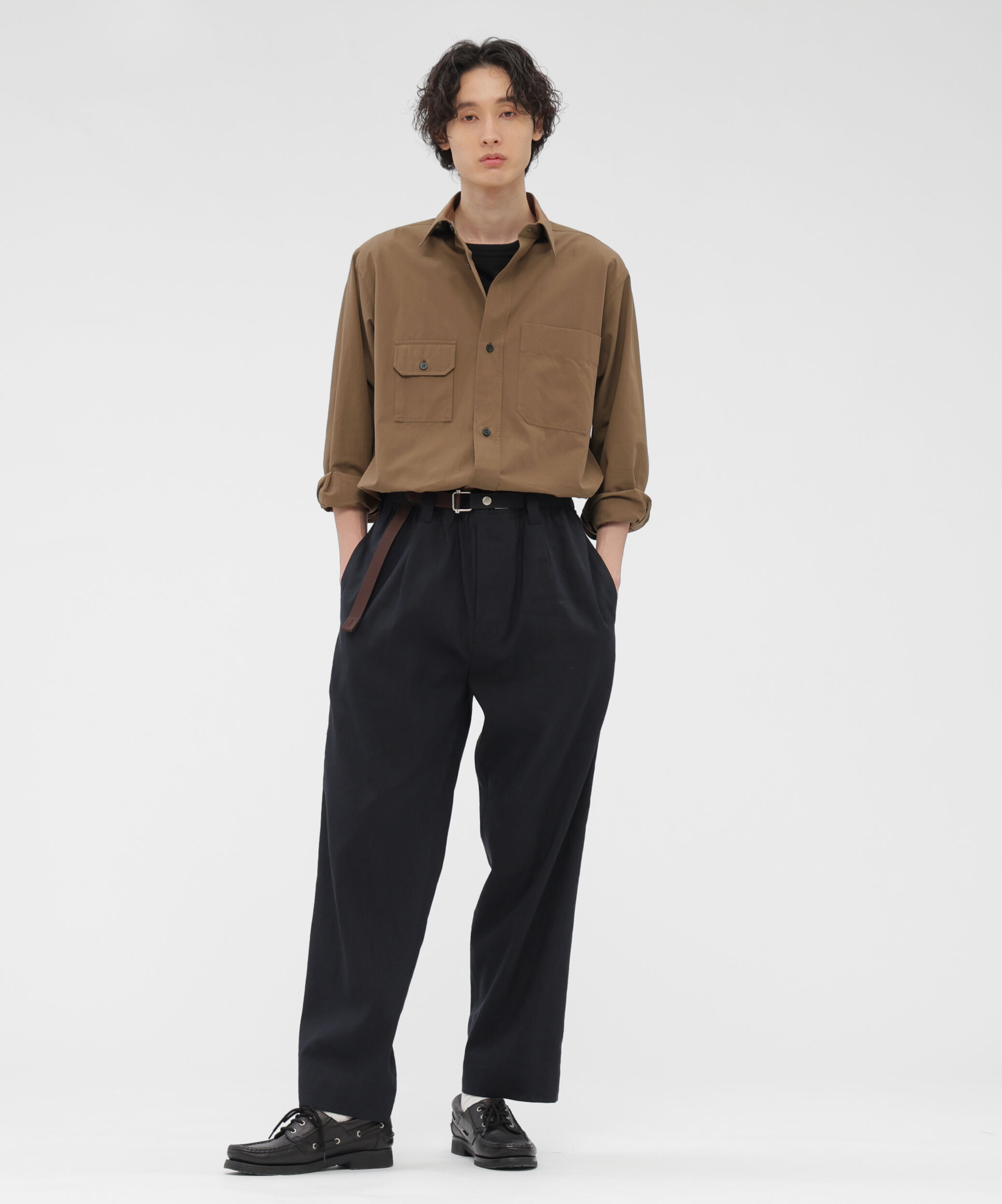 MARGARET HOWELL「COTTON BLEND SHIRTING SHIRT」|シャツ・ブラウス|