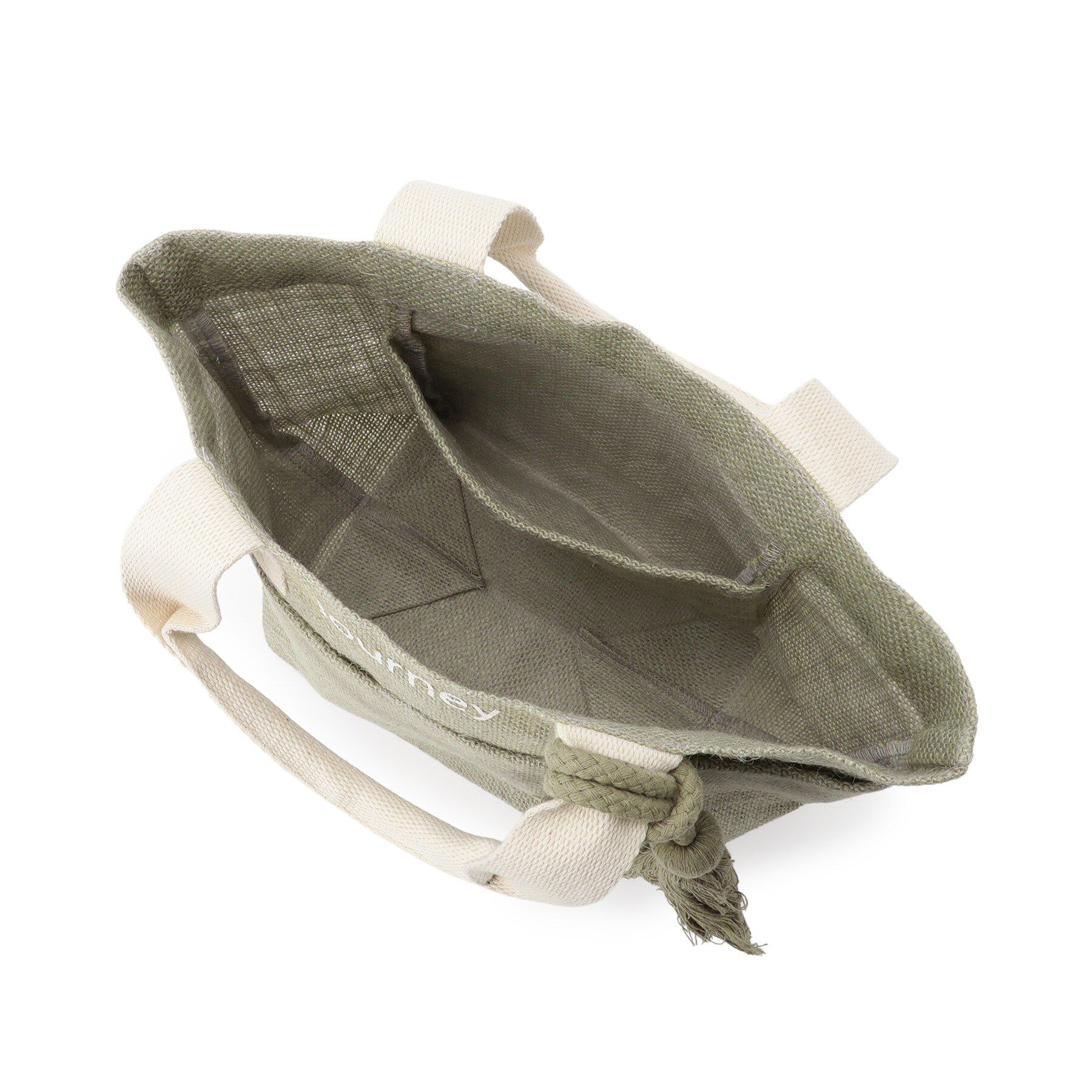 SHOO･LA･RUE「タッセル使いがアクセント ジュートランチトートバッグ」|トートバッグ|