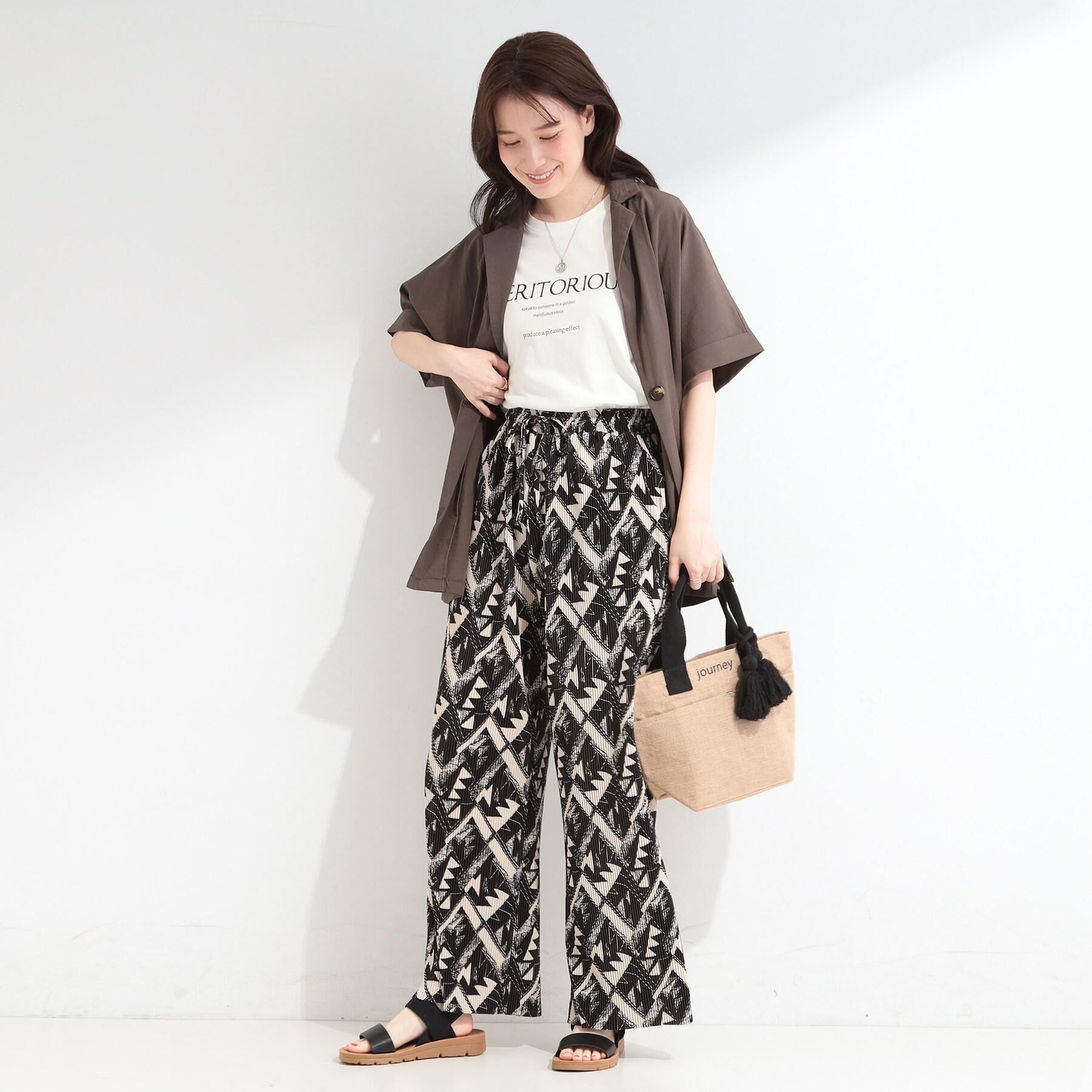 SHOO･LA･RUE「タッセル使いがアクセント ジュートランチトートバッグ」|トートバッグ|