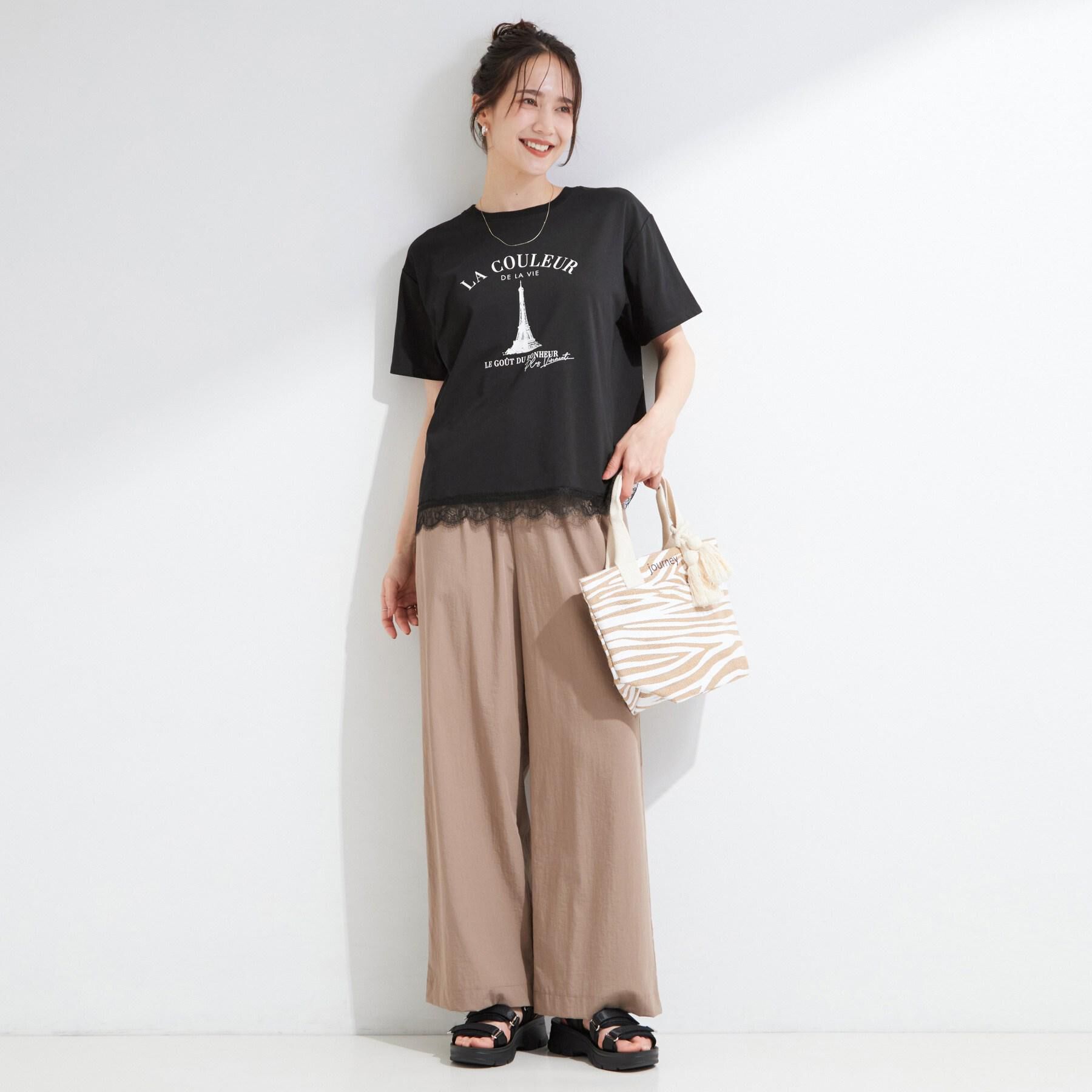 SHOO･LA･RUE「タッセル使いがアクセント ジュートランチトートバッグ」|トートバッグ|