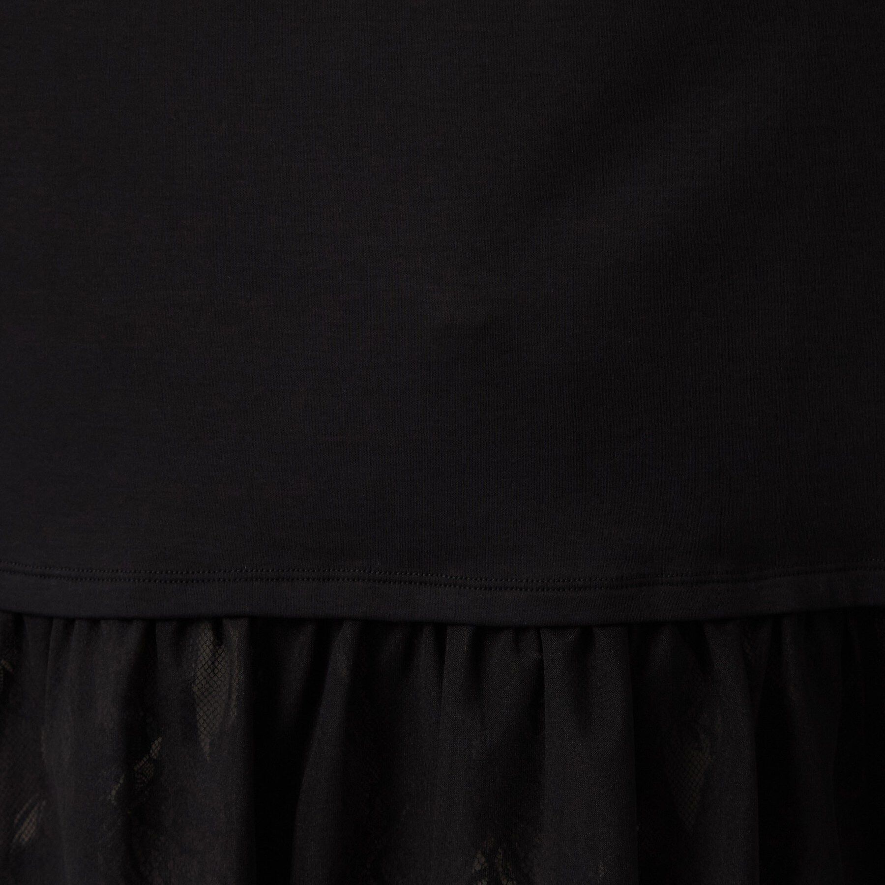 SHOO･LA･RUE「ひんやり裾レースTシャツ」|Tシャツ・カットソー|