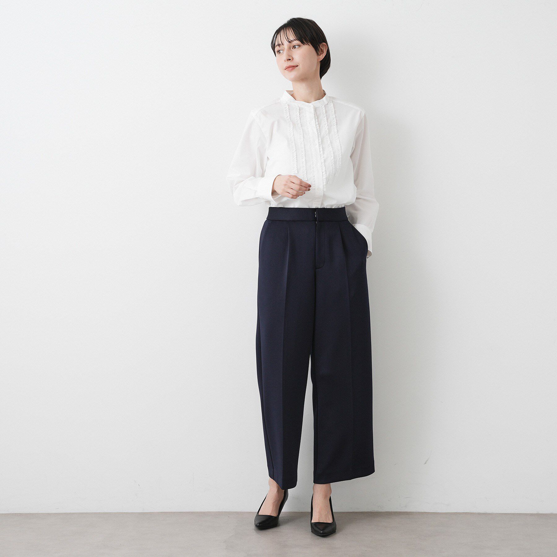 Dessin「【通勤/セットアップ可能】ソフトボンディングパンツ」|その他|