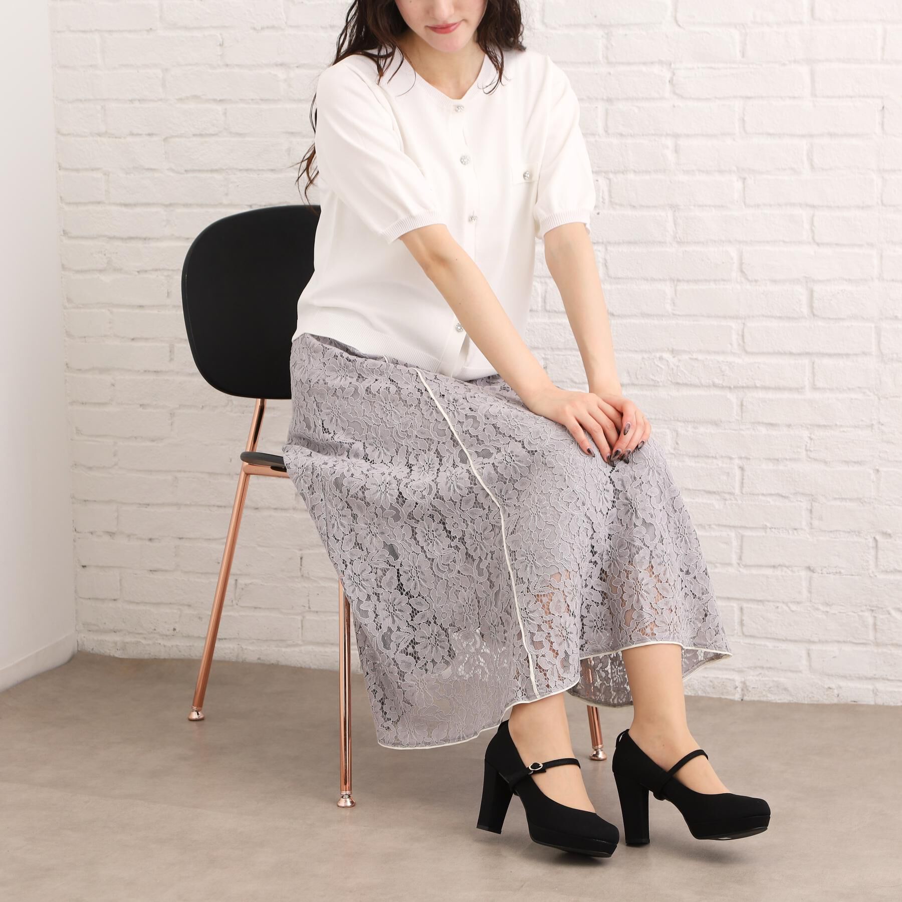ESPERANZA「3WAYチャンキーヒールパンプス」|パンプス|