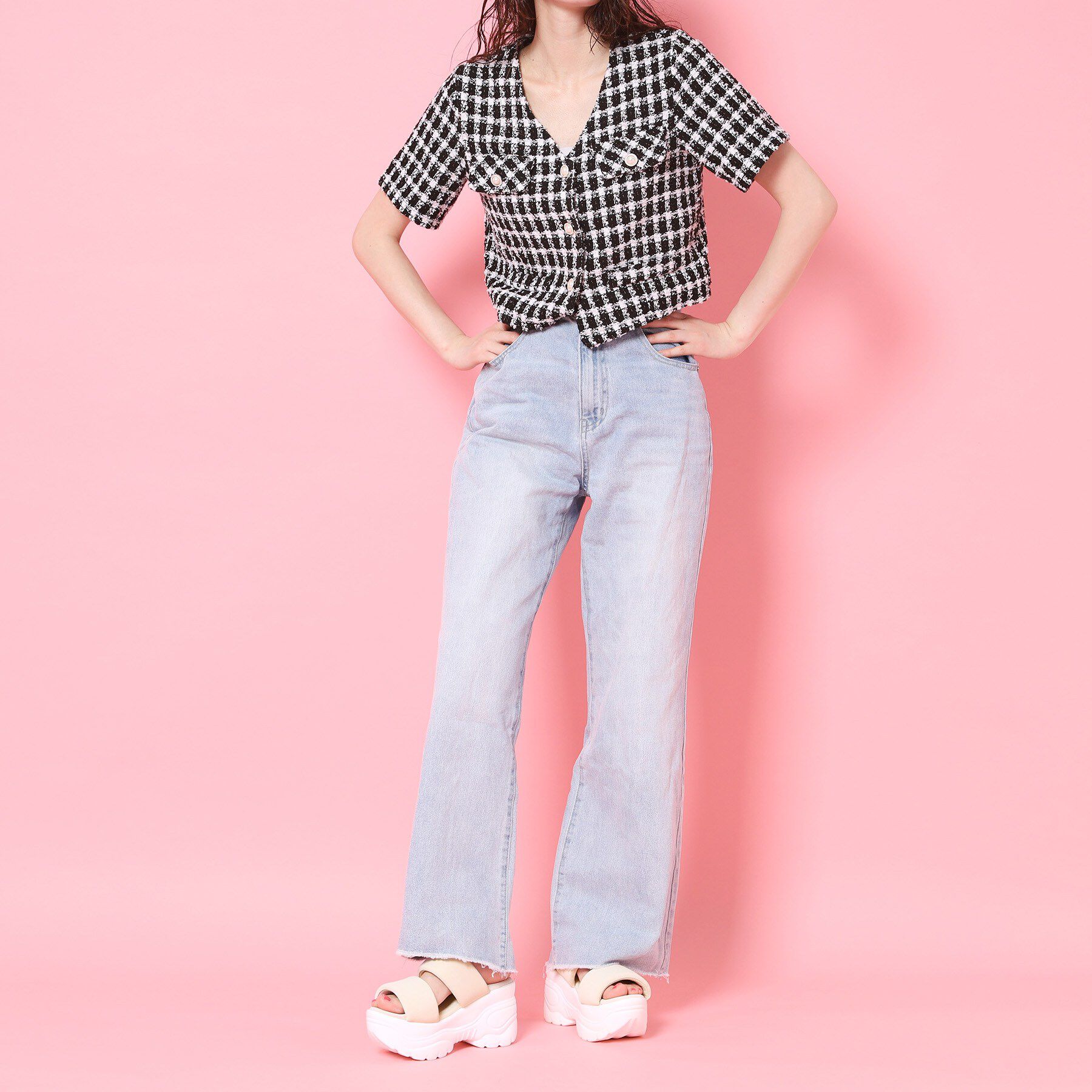csT&P「厚底ぷくぷくサンダル」|サンダル|