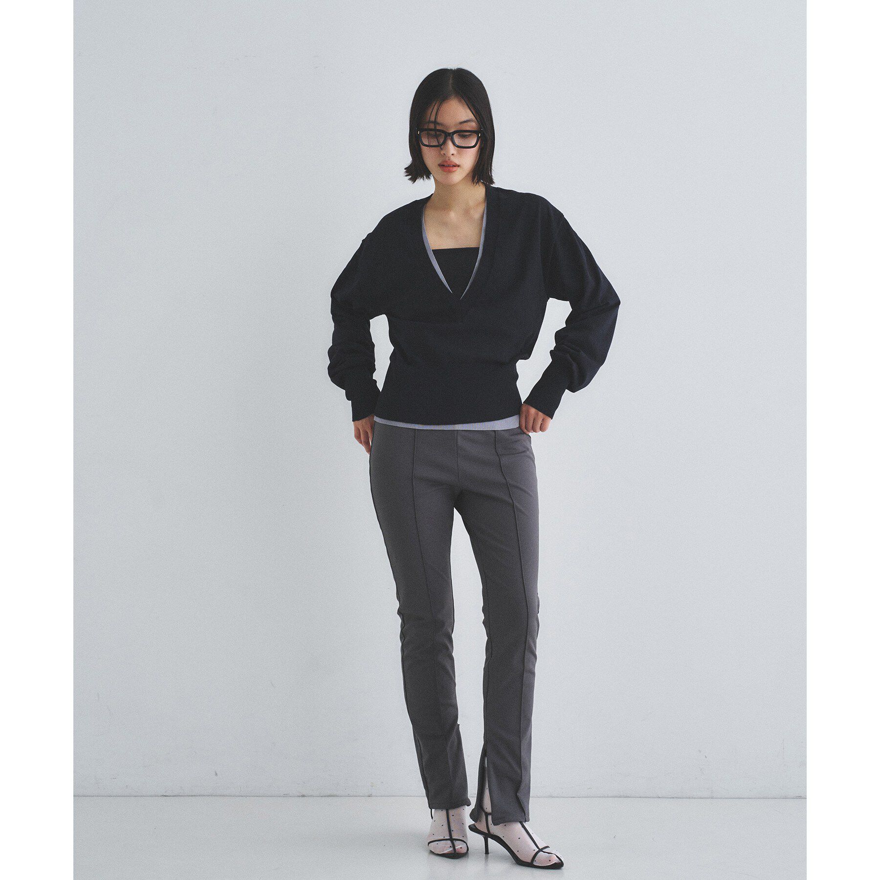 CODE A「V pullover knit」|ニット・セーター|