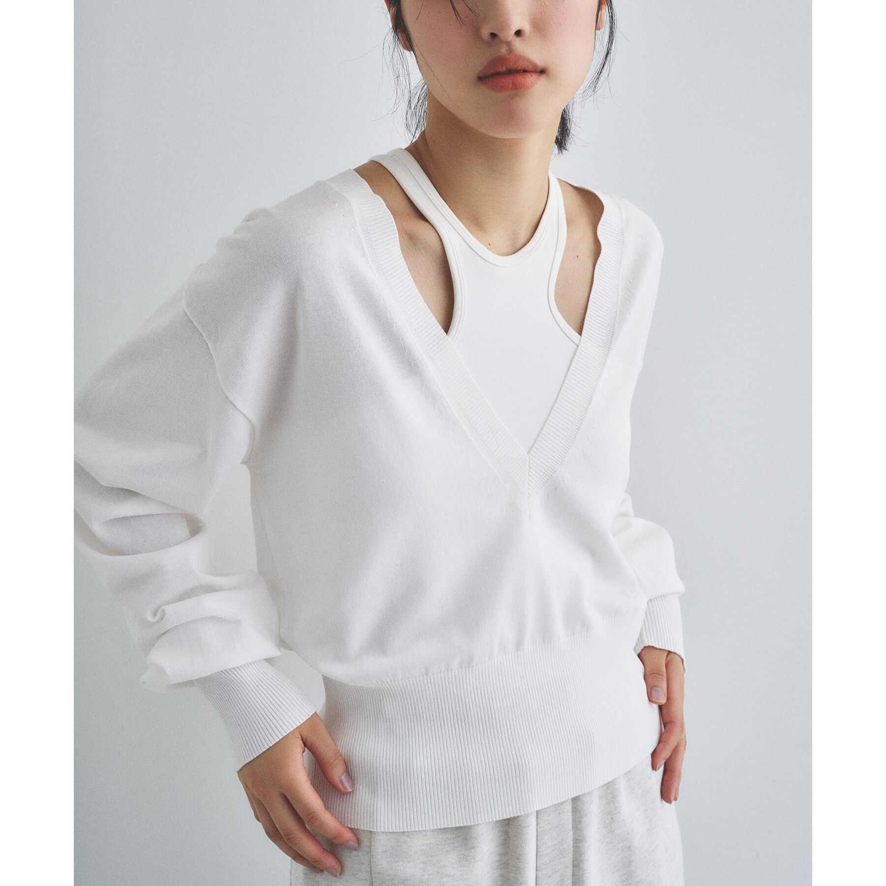 CODE A「V pullover knit」|ニット・セーター|